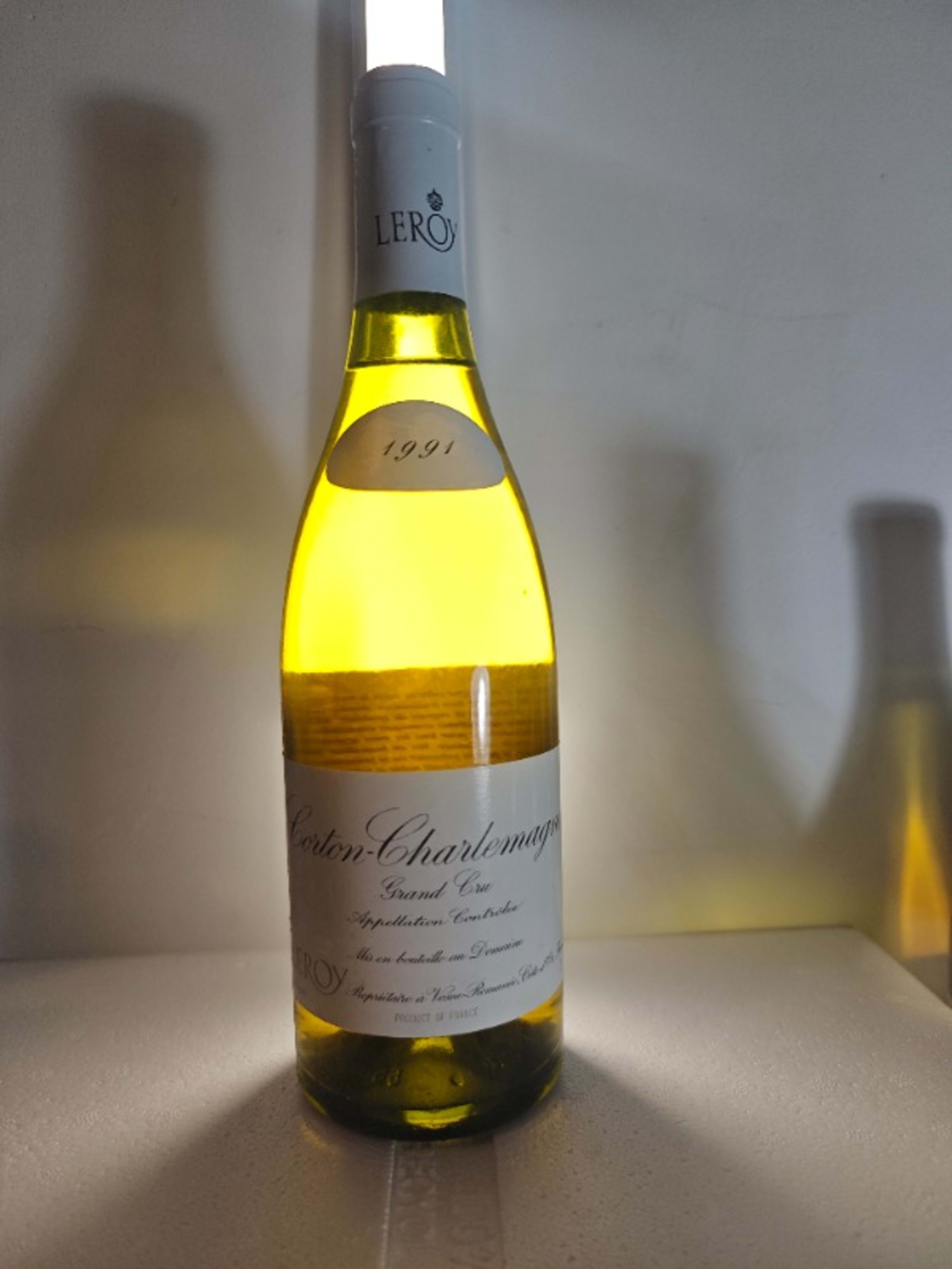 Corton-Charlemagne, Grand Cru, domaine Leroy, 1991