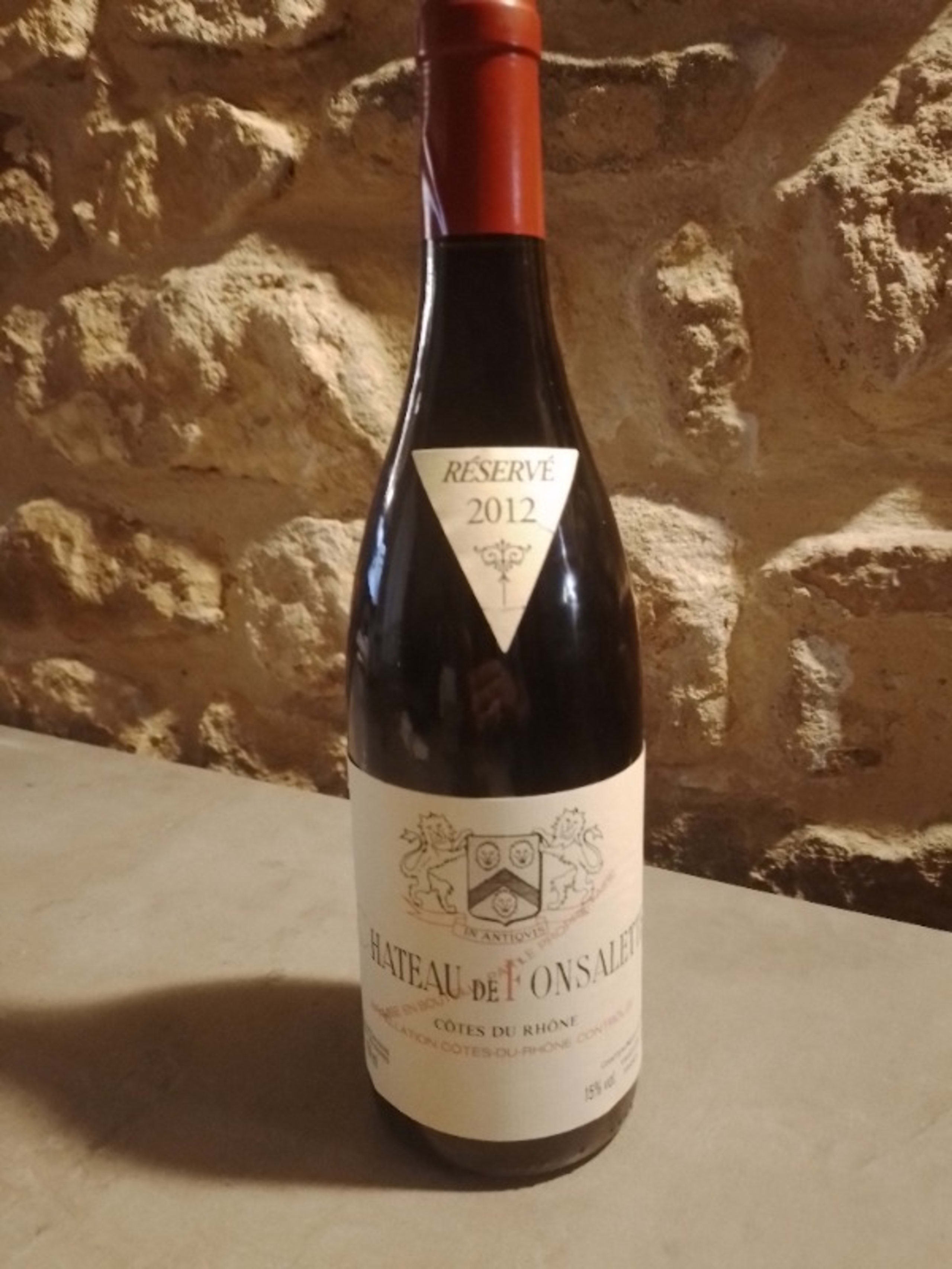 Côtes-du-Rhône, Château Fonsalette, 2012