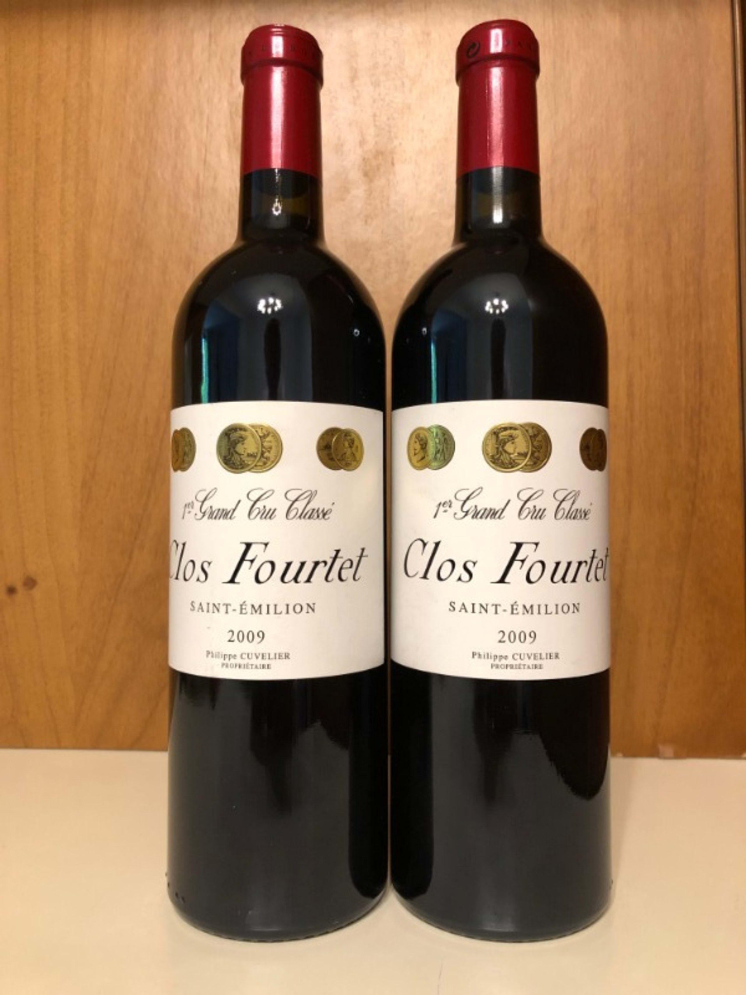 2 x Clos Fourtet, Saint-Émilion 1er GCC B, 2009