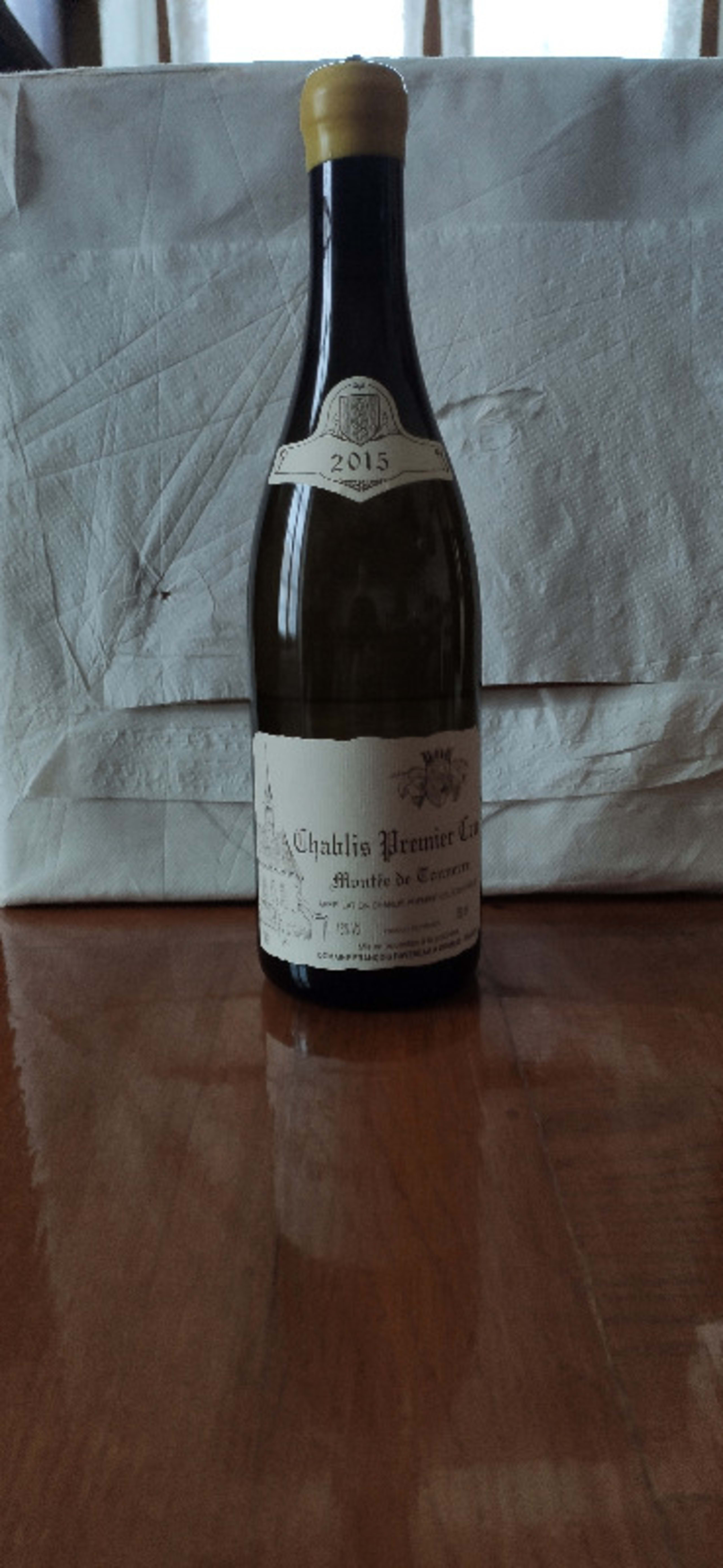 Chablis Premier Cru, Montée de Tonnerre, Domaine François Raveneau, 2015