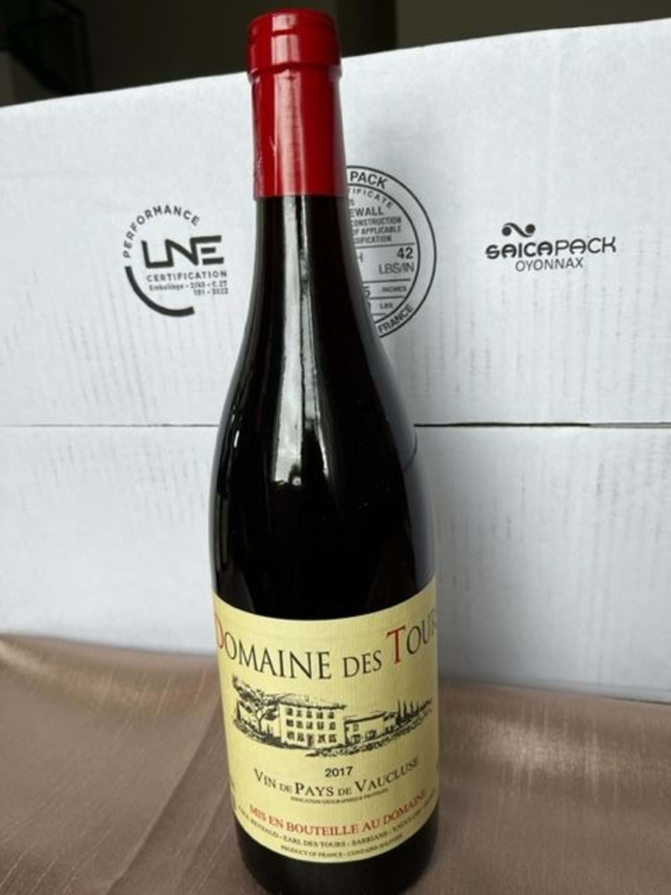 Vin de Pays du Vaucluse, Domaine des Tours, 2017