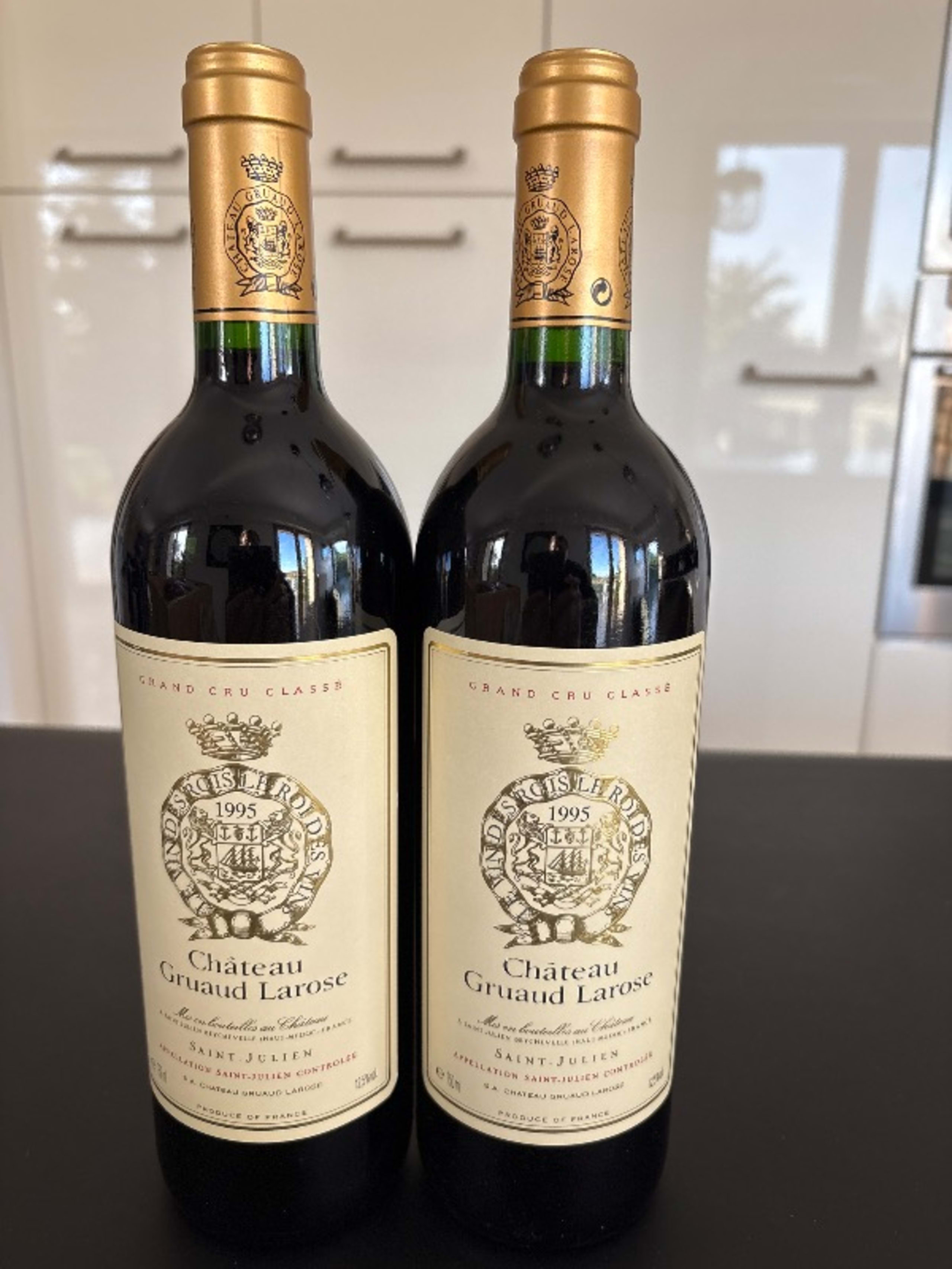 2 x Château Gruaud Larose, Saint-Julien, 1995