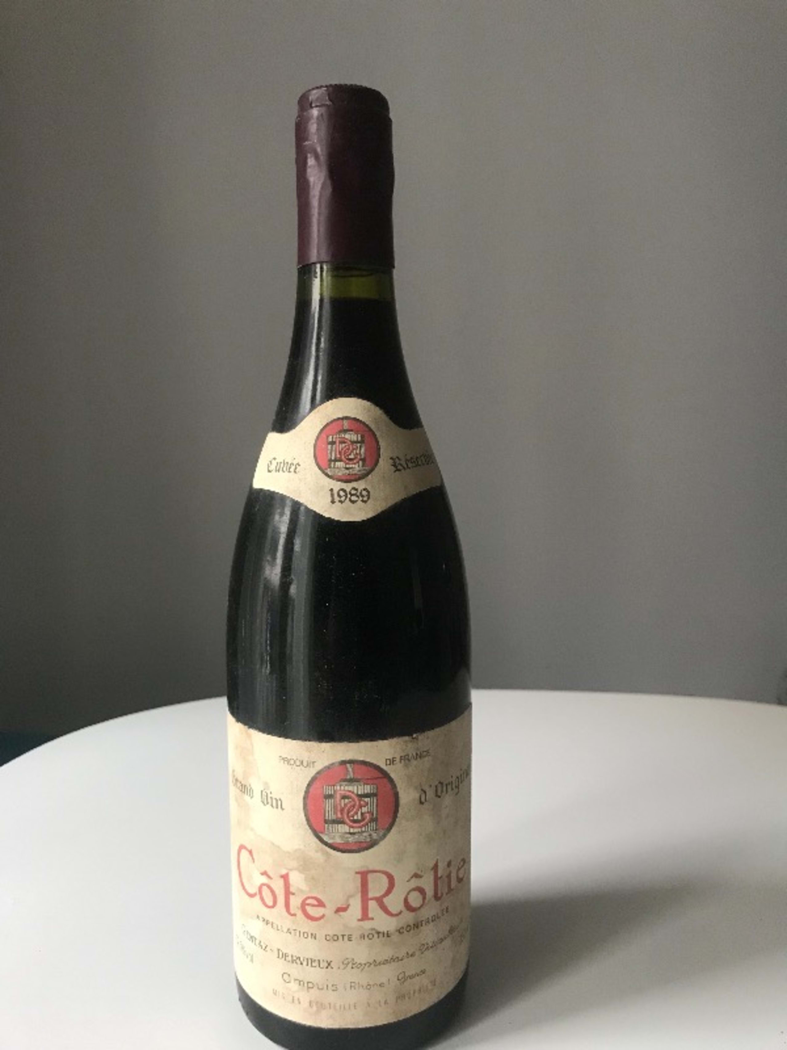 Côte-Rôtie, Marius Gentaz Dervieux, 1989