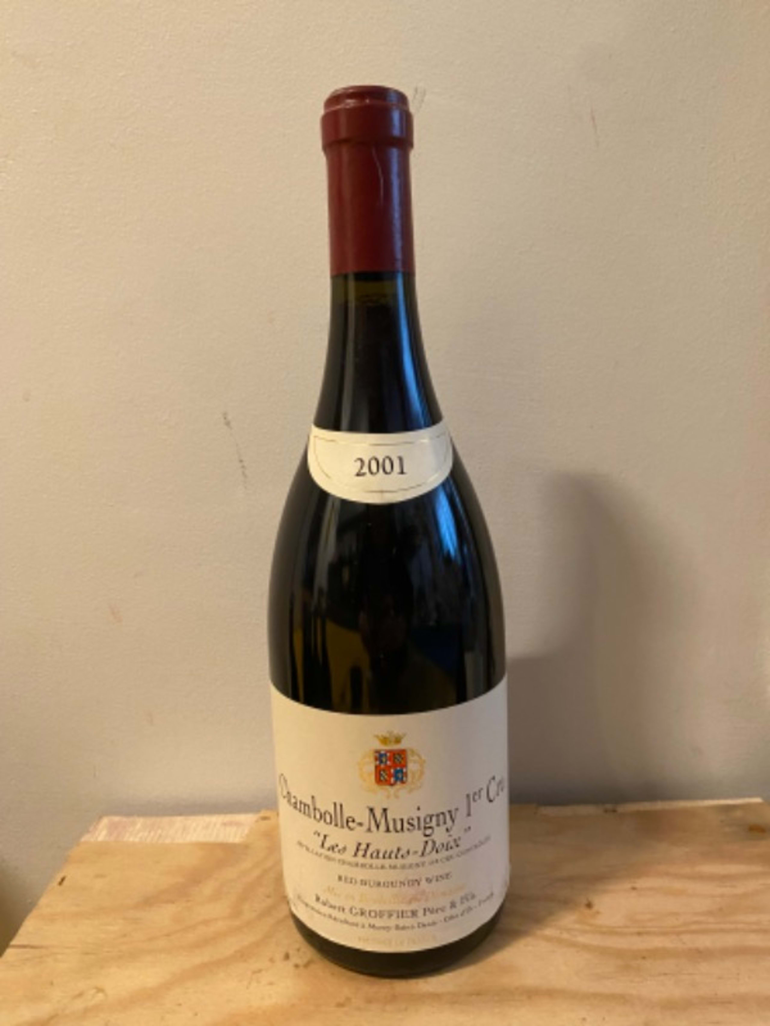 Chambolle-Musigny, 1er Cru Les Hauts-Doix, Domaine Robert Groffier Père et Fils, 2001