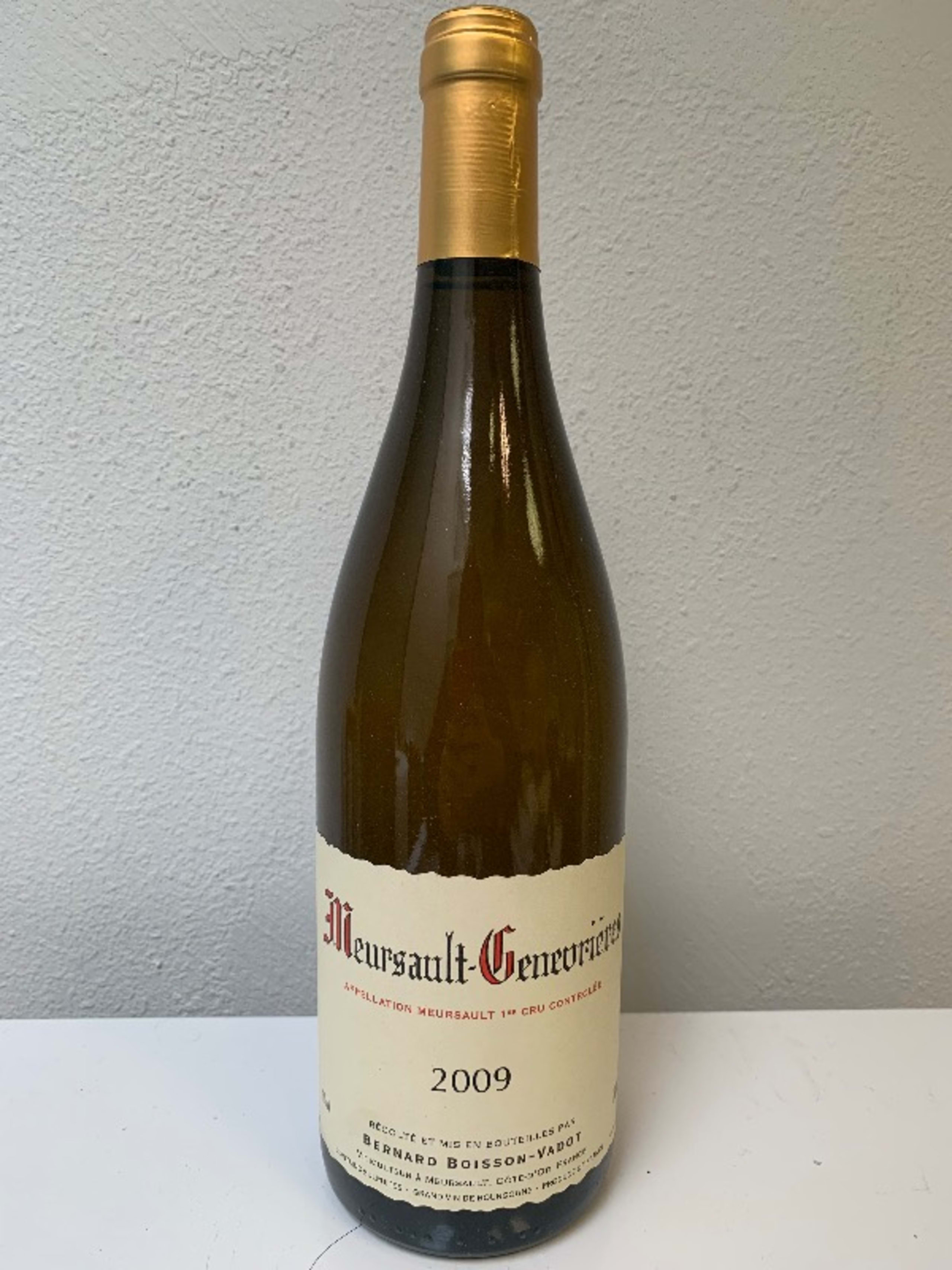 Meursault Genevrières, Boisson-Vadot, 2009