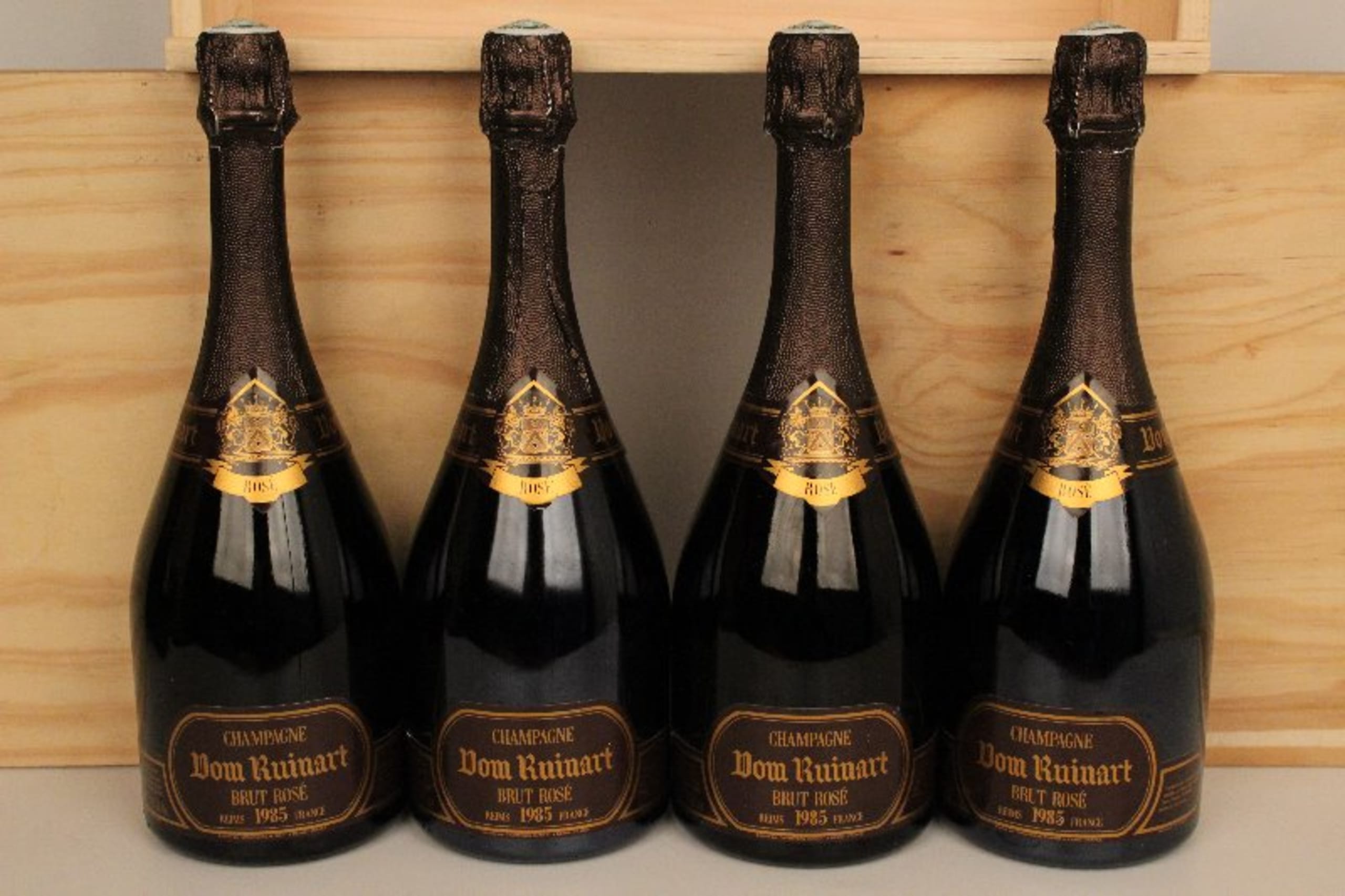 4 x Dom Ruinart Rosé, Ruinart, Champagne, 1985