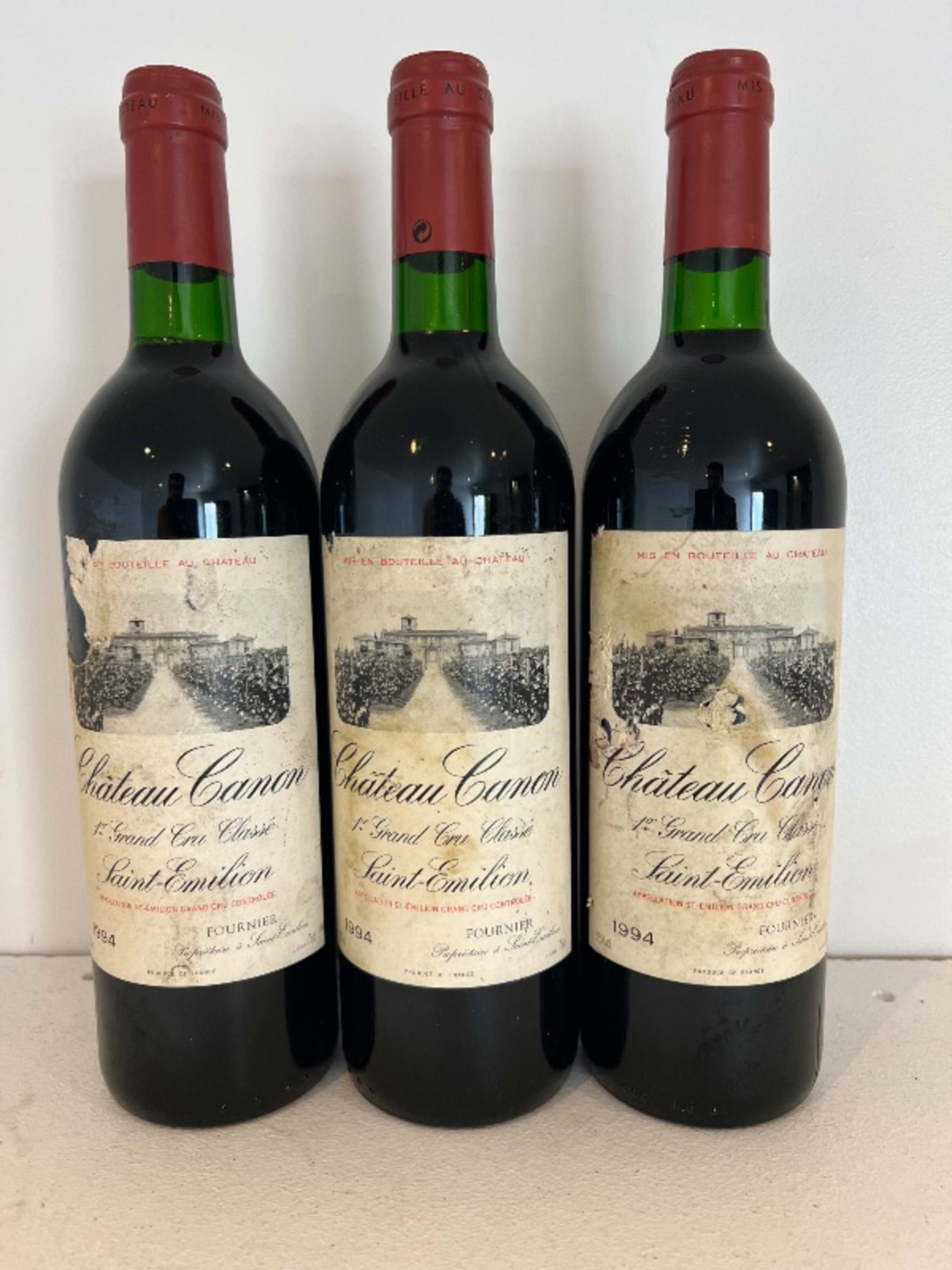 3 x Château Canon, Saint-Émilion Grand Cru, 1994