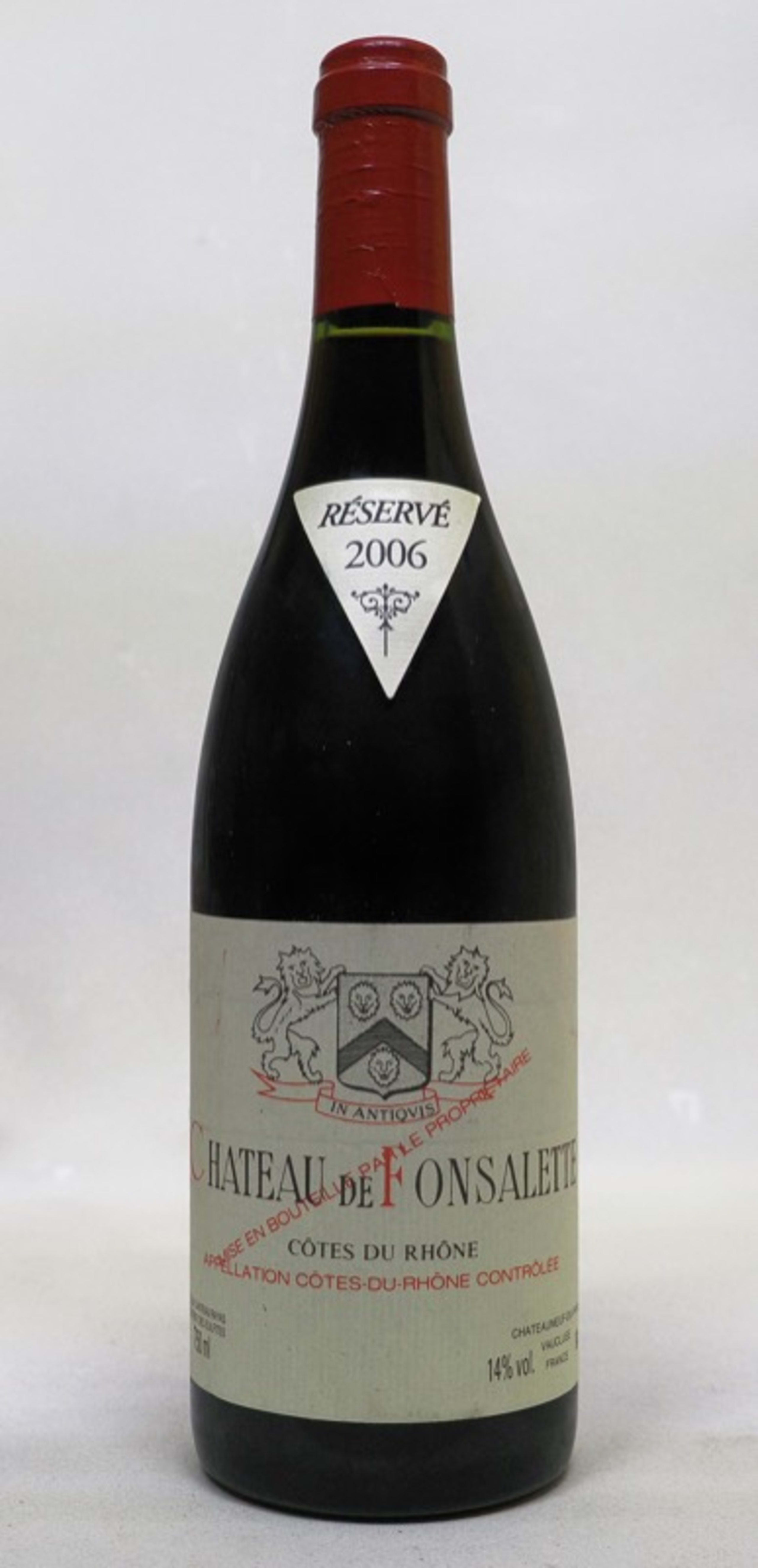 Côtes-du-Rhône, Château de Fonsalette, 2006