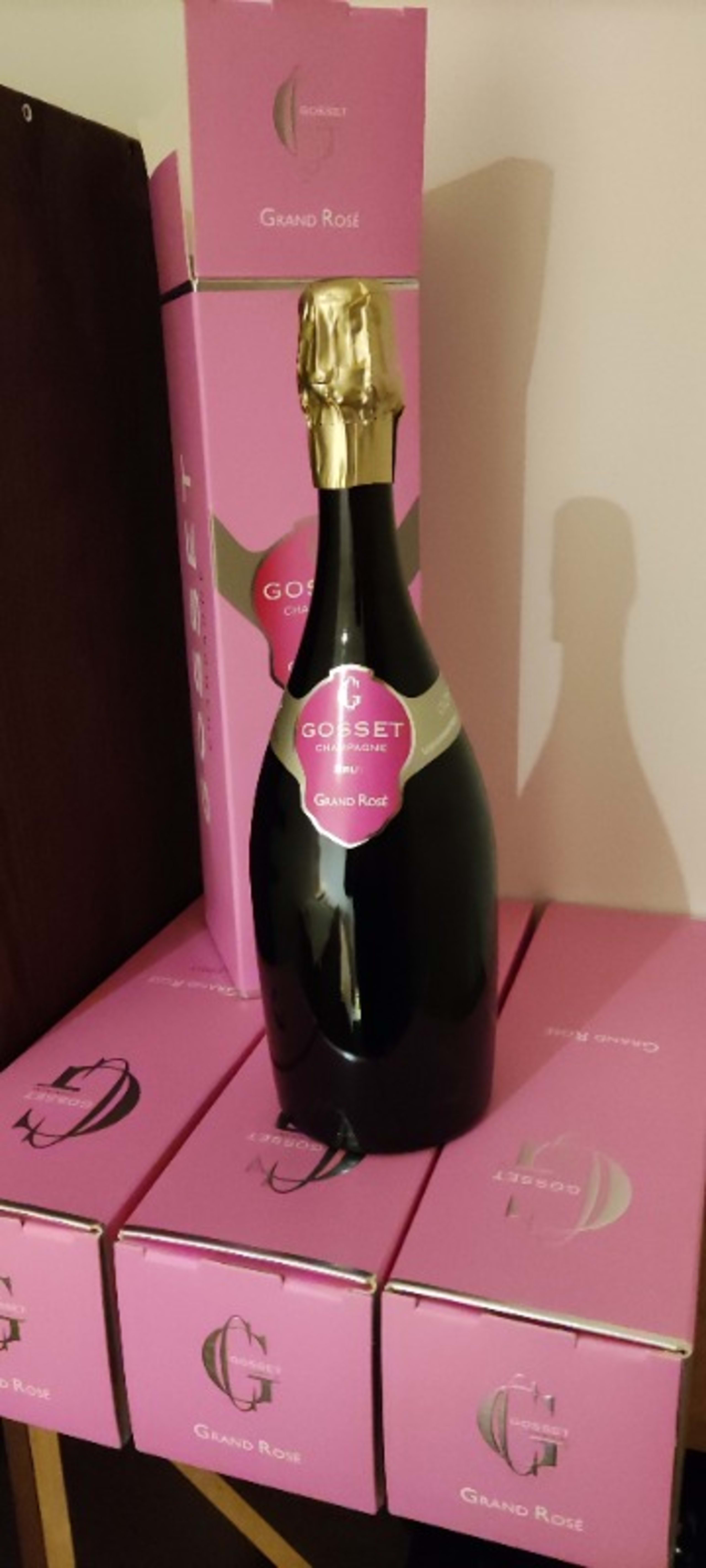 3 x Grand Rosé Brut, Gosset, Champagne