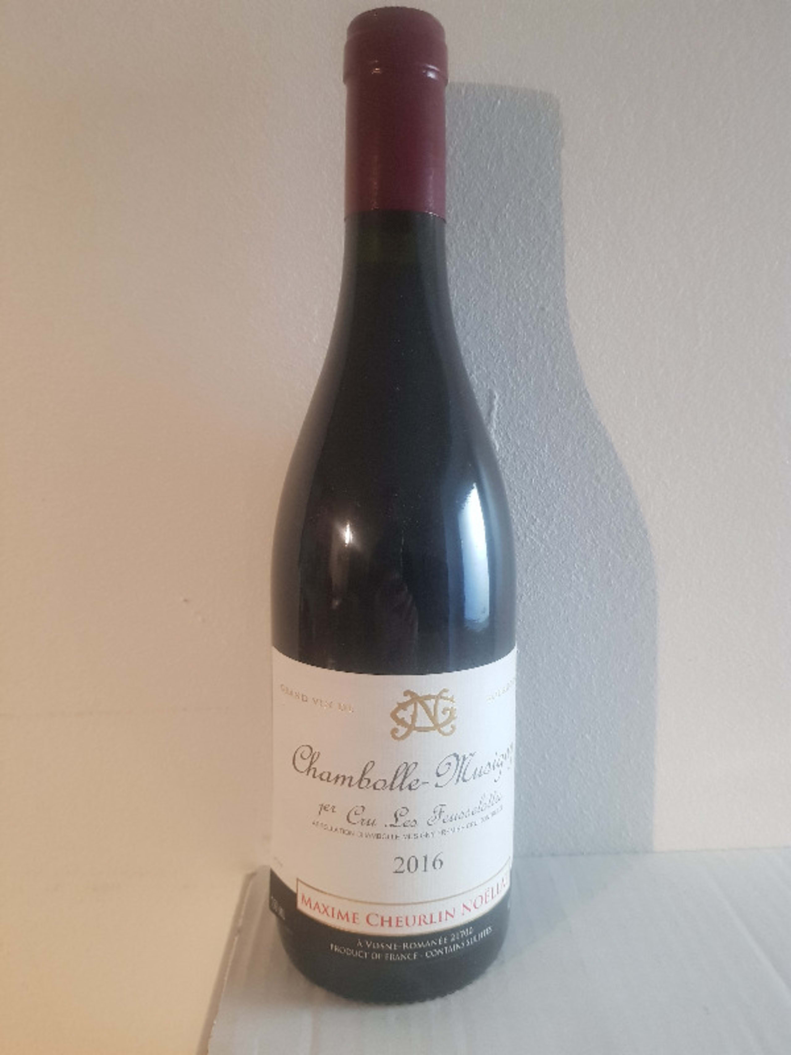 Chambolle-Musigny, 1er cru les Feusselottes, Maxime Cheurlin Noëllat, 2016