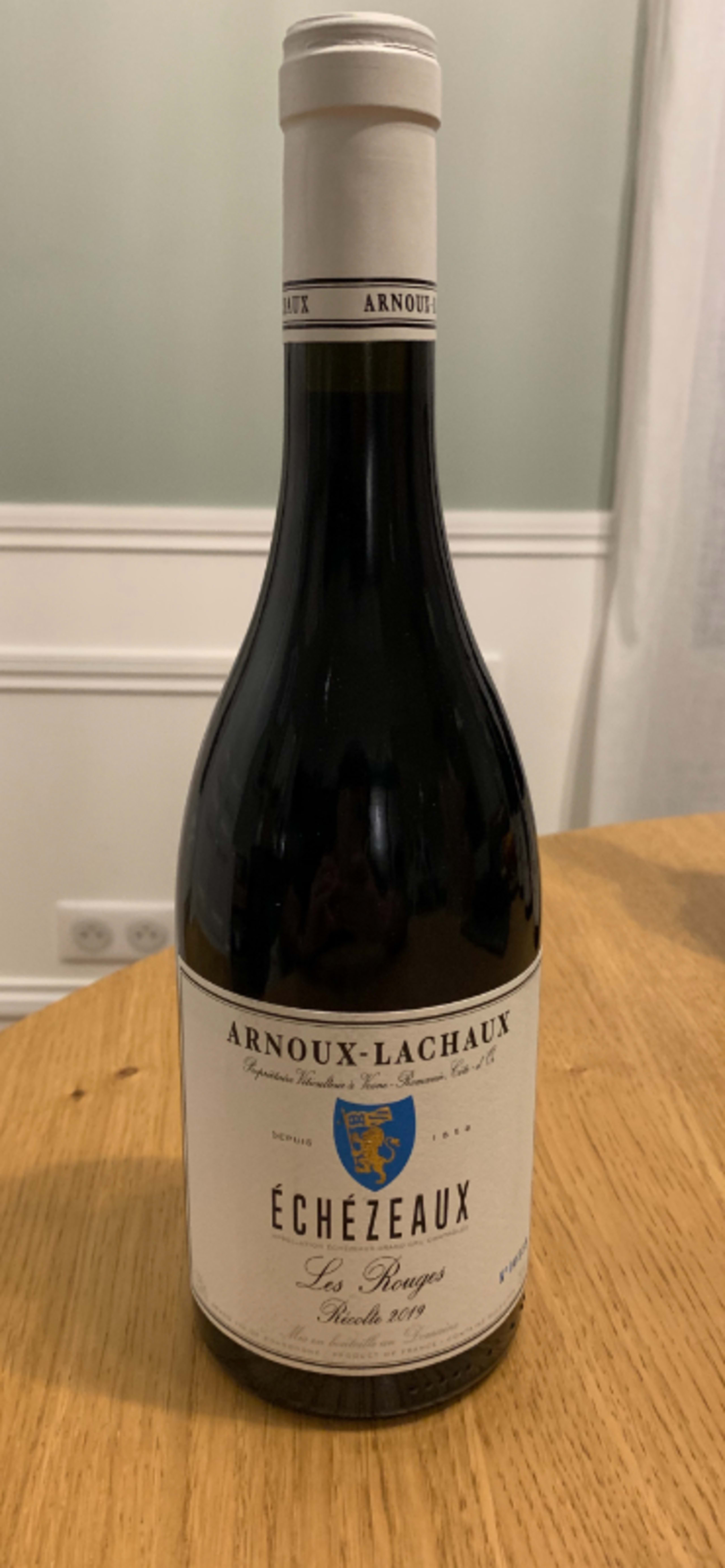 Echézeaux, Les Rouges, Arnoux-Lachaux, 2019