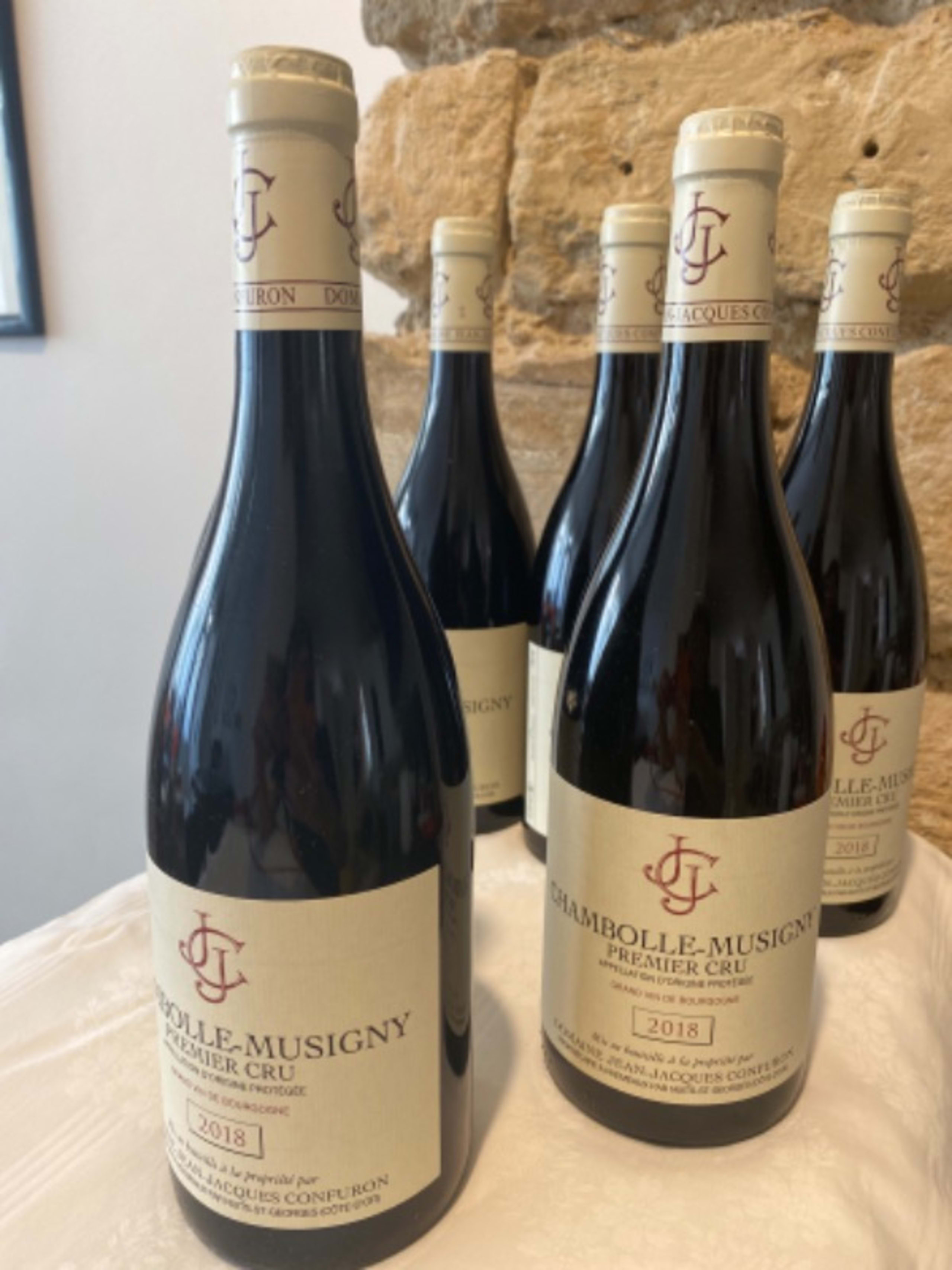 6 x Chambolle-Musigny, 1er Cru, Domaine J. J. Confuron, 2018