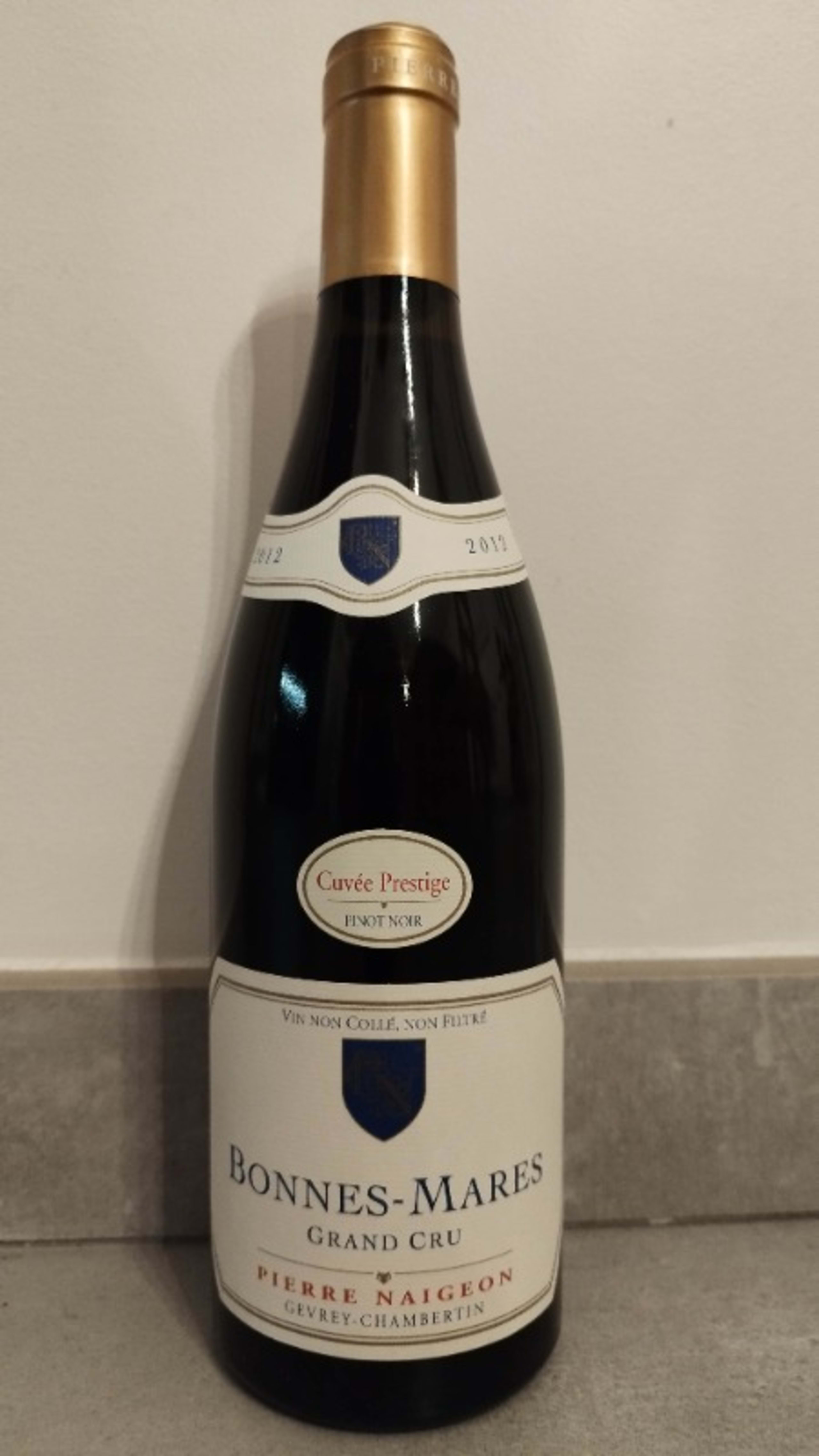 Bonnes-Mares, Grand Cru, Pierre Naigeon, 2012