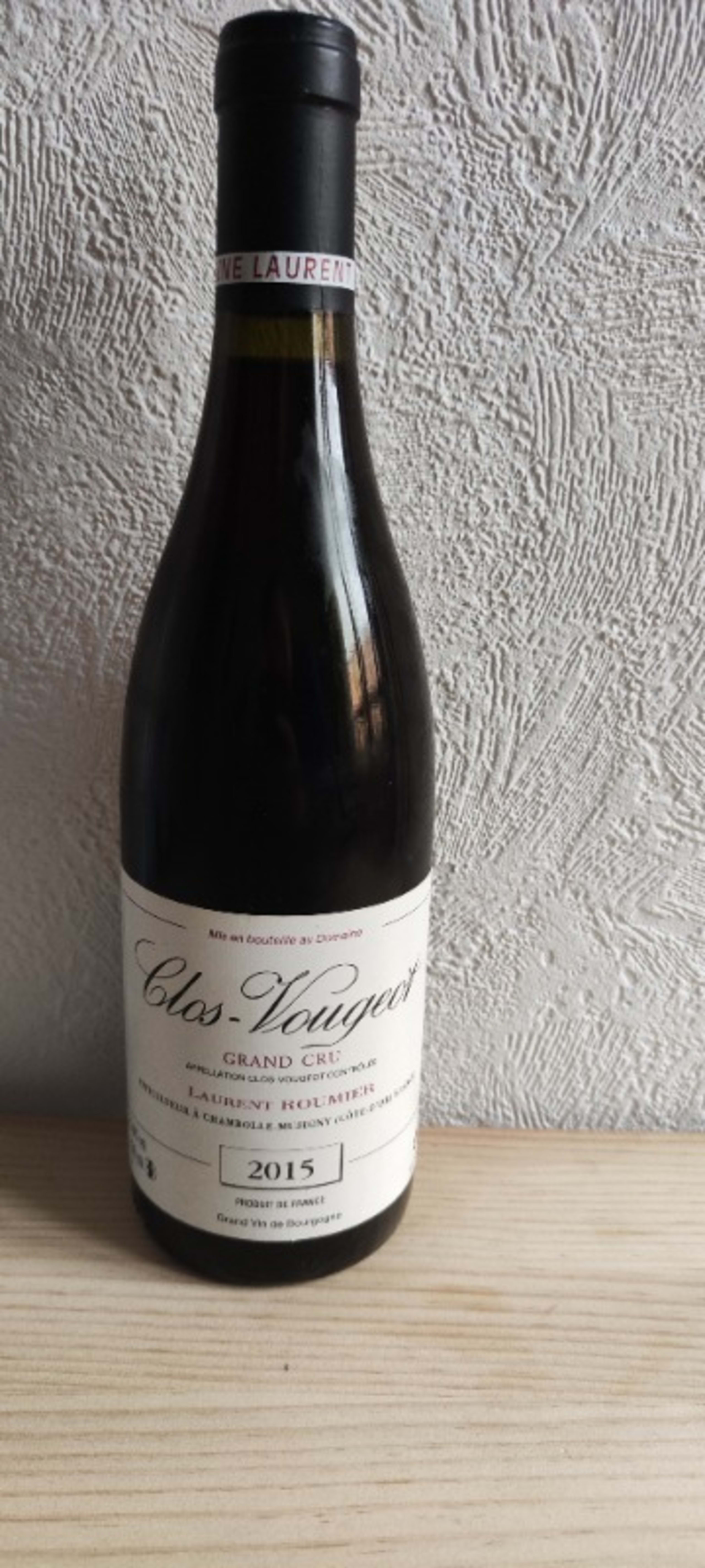 Clos de Vougeot, Laurent Roumier, 2015