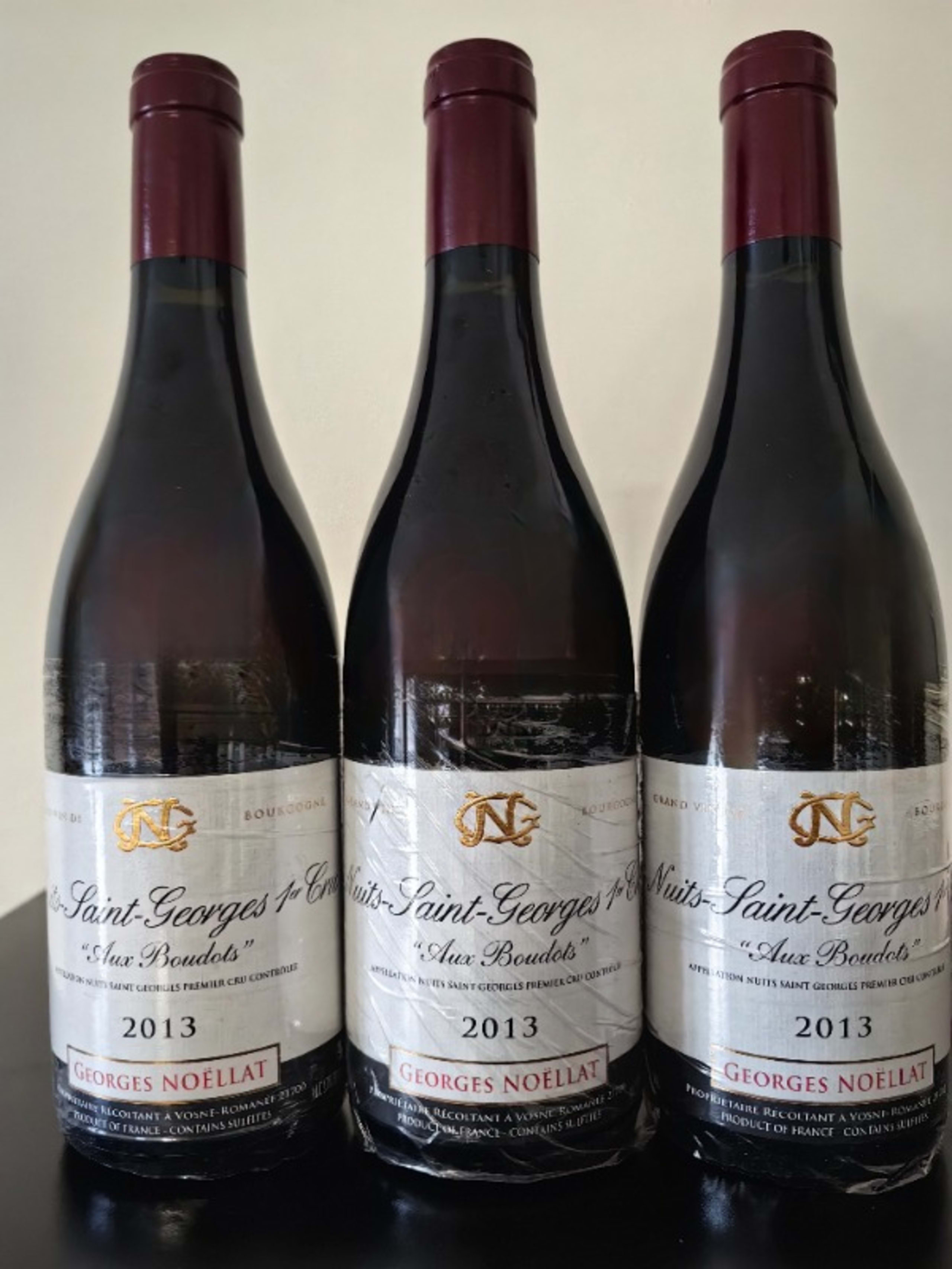 4 x Nuits-Saint-Georges, 1er Cru - Aux Boudots, Domaine Georges Noellat, 2013