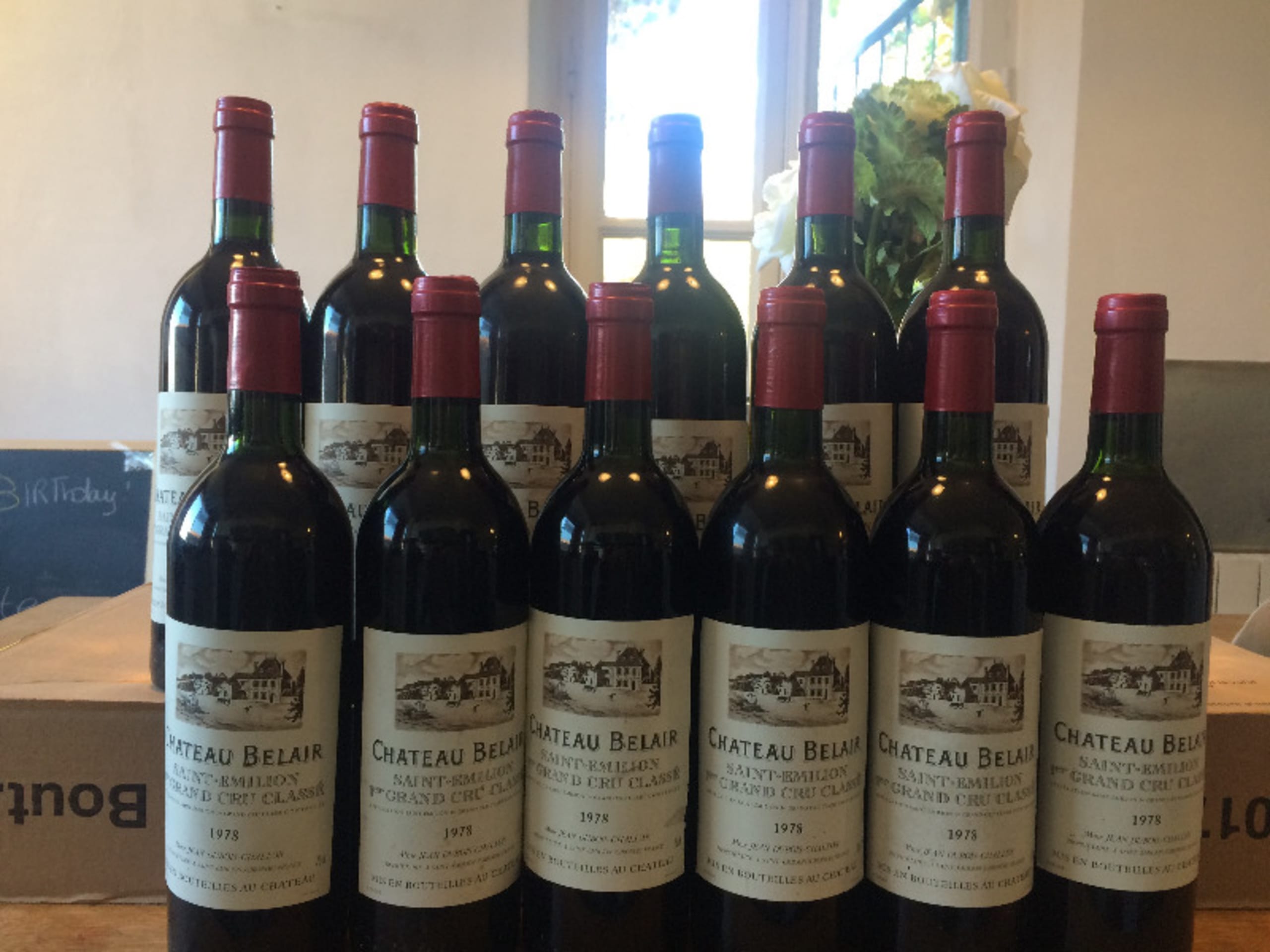 12 x Château Belair, Saint-Émilion Grand Cru, 1978