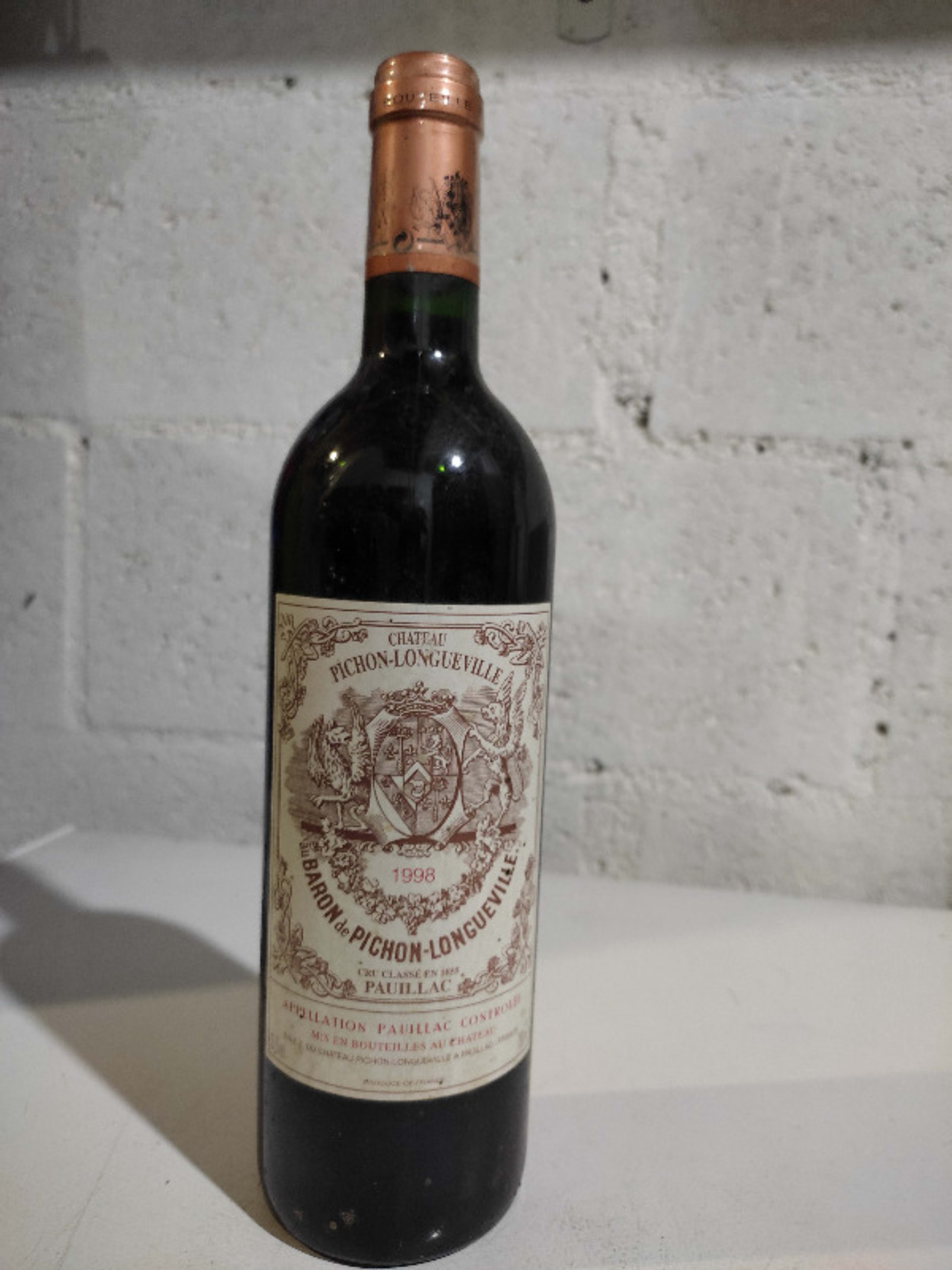 Au Baron, Château PICHON LONGUEVILLE, Pauillac, 1998