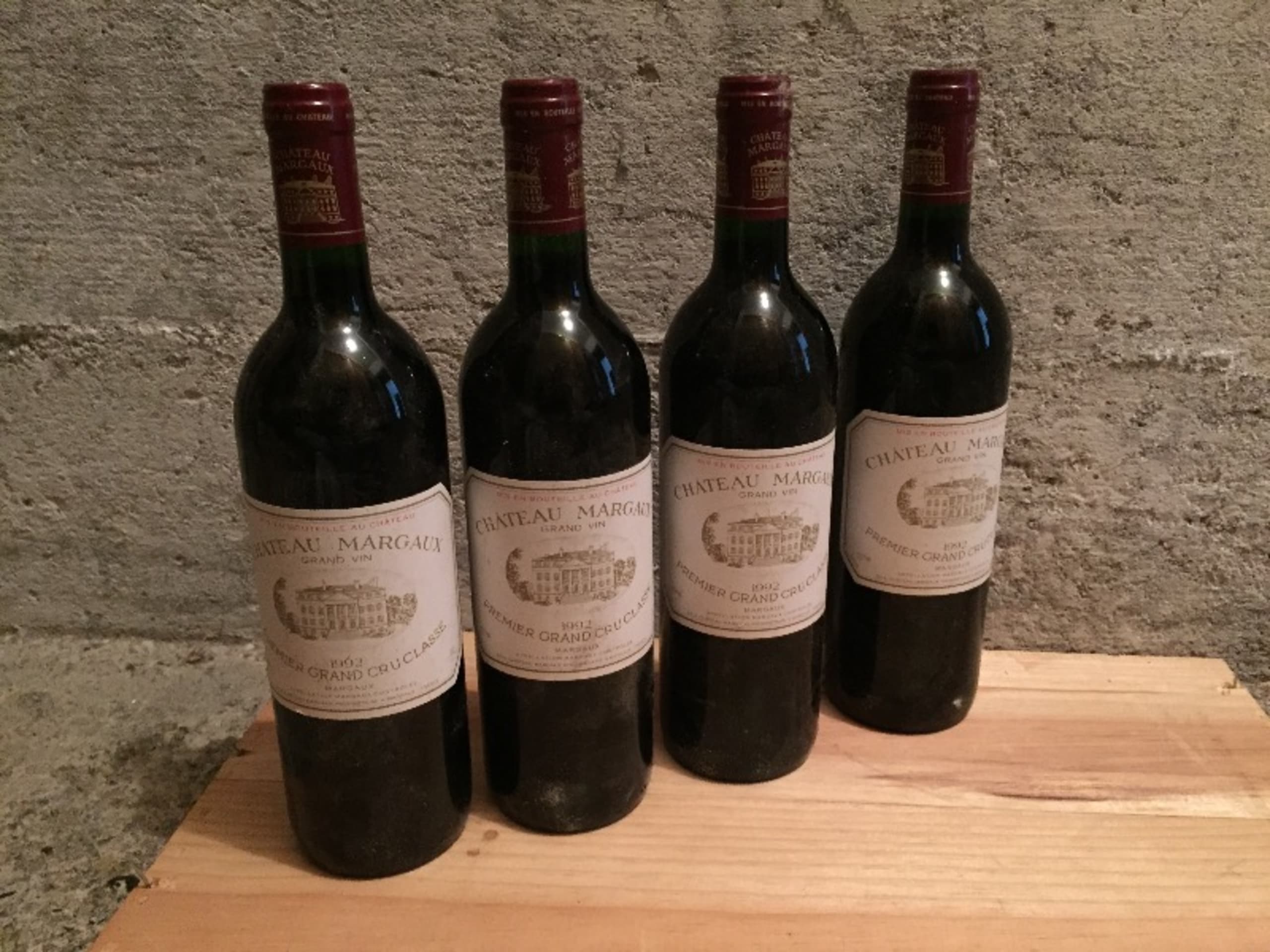 4 x Château Margaux, Margaux, 1992