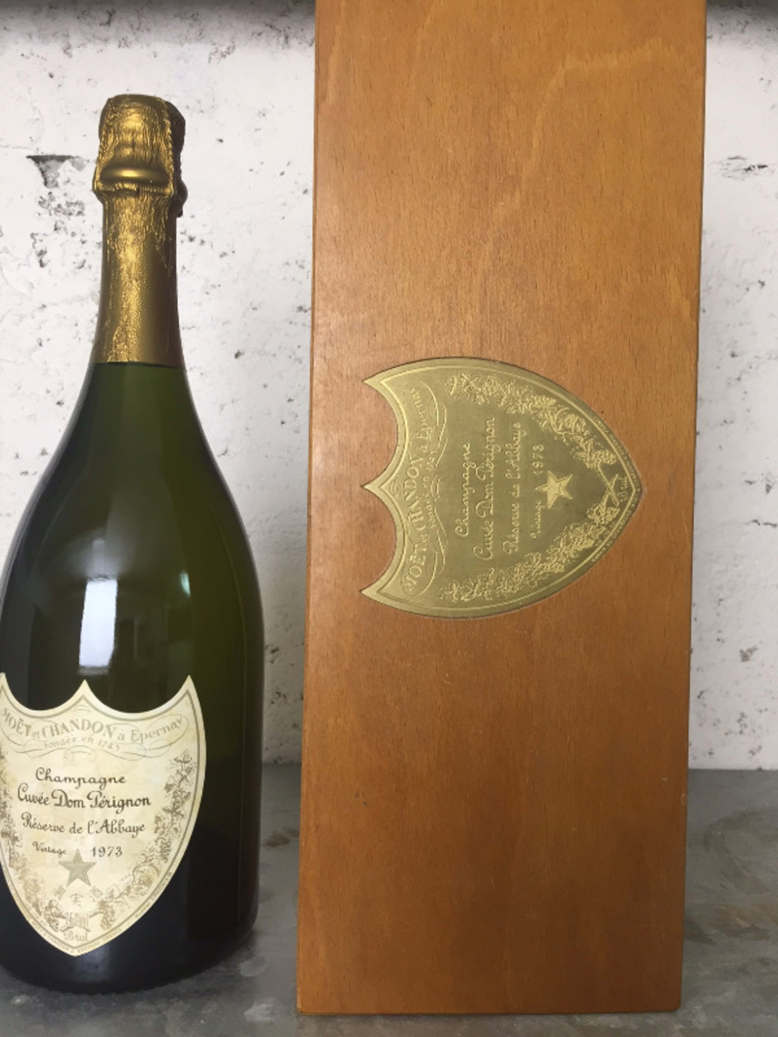 Réserve de l'Abbaye, Dom Pérignon, Champagne, 1973