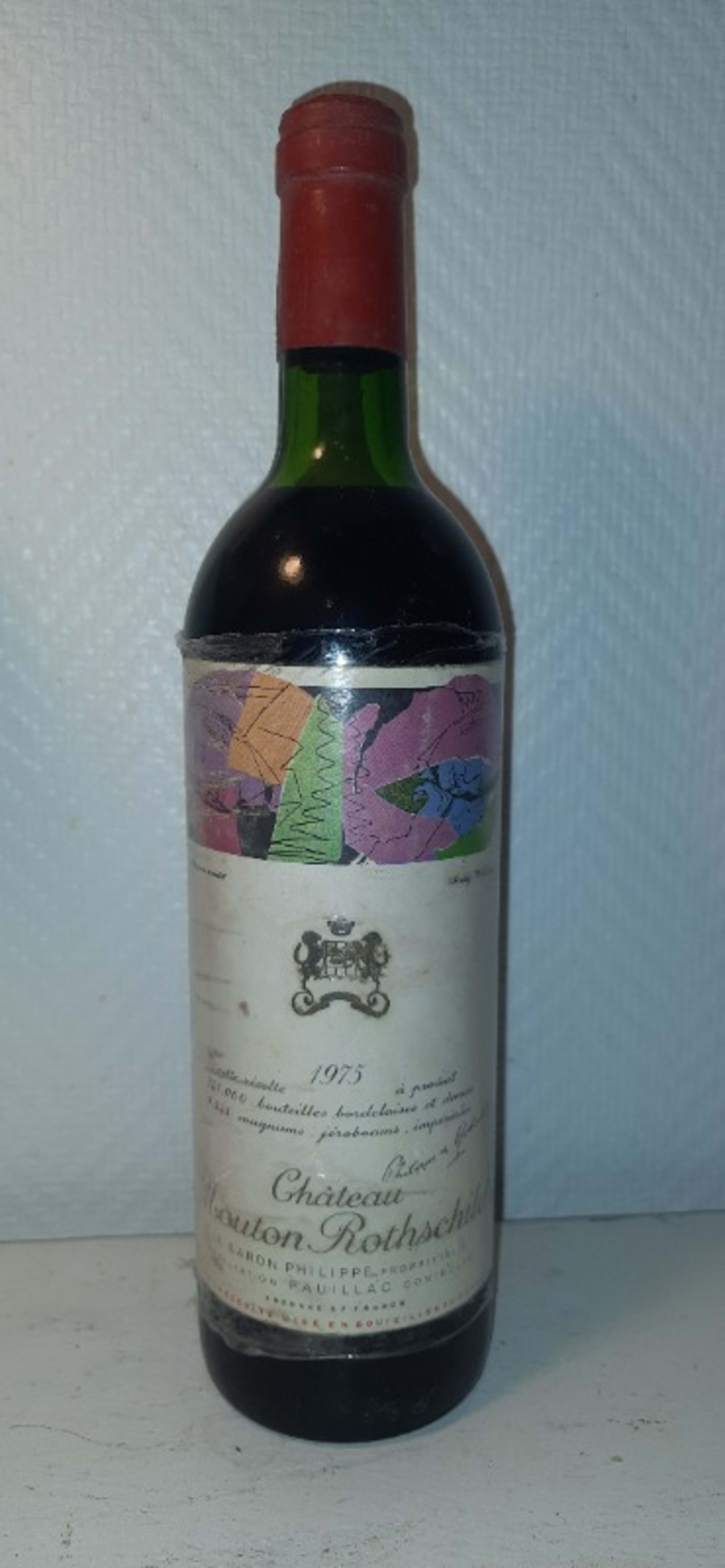 château Mouton Rothschild, Pauillac, 1975