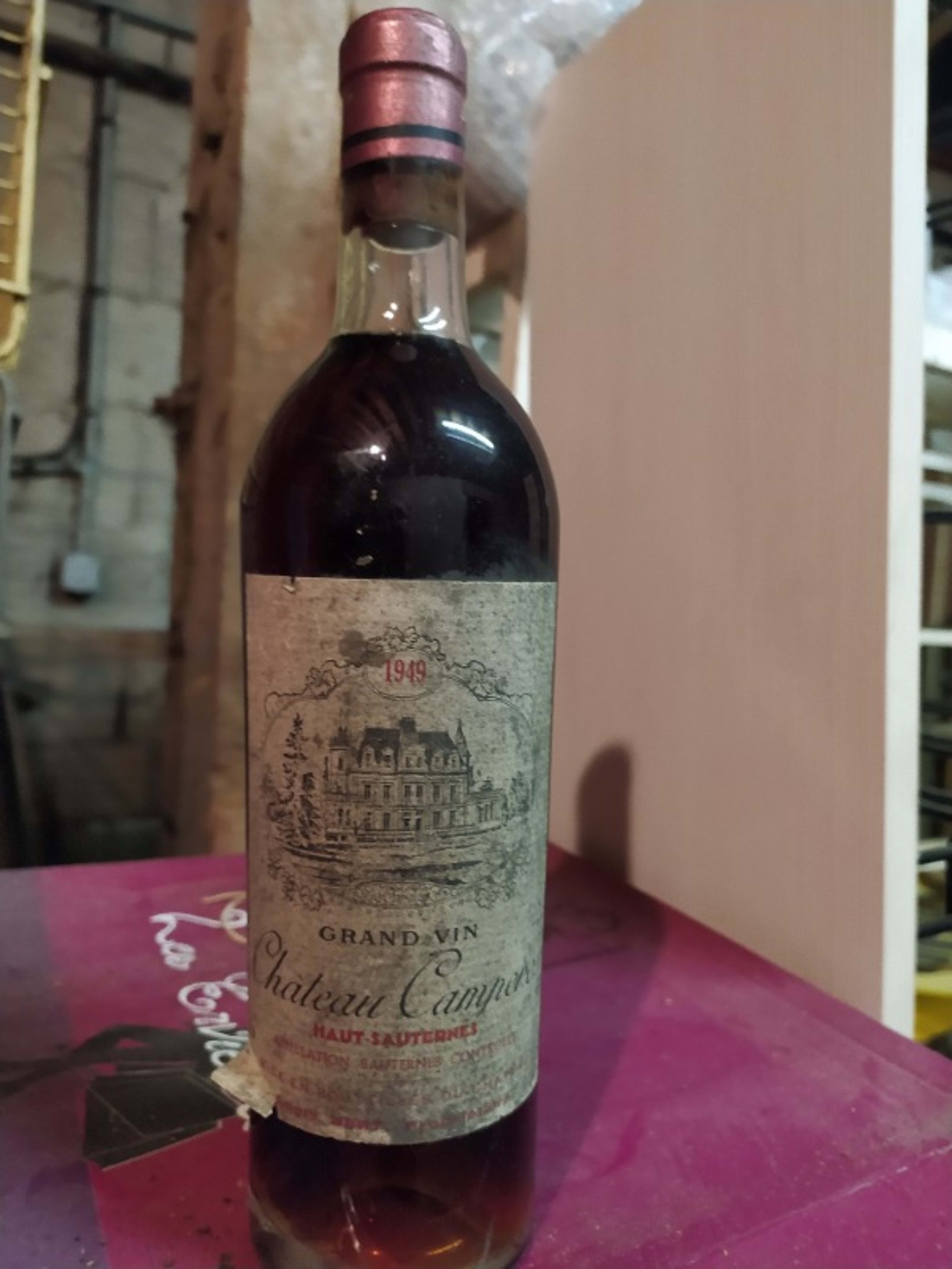 château Camperos, Sauternes, 1959