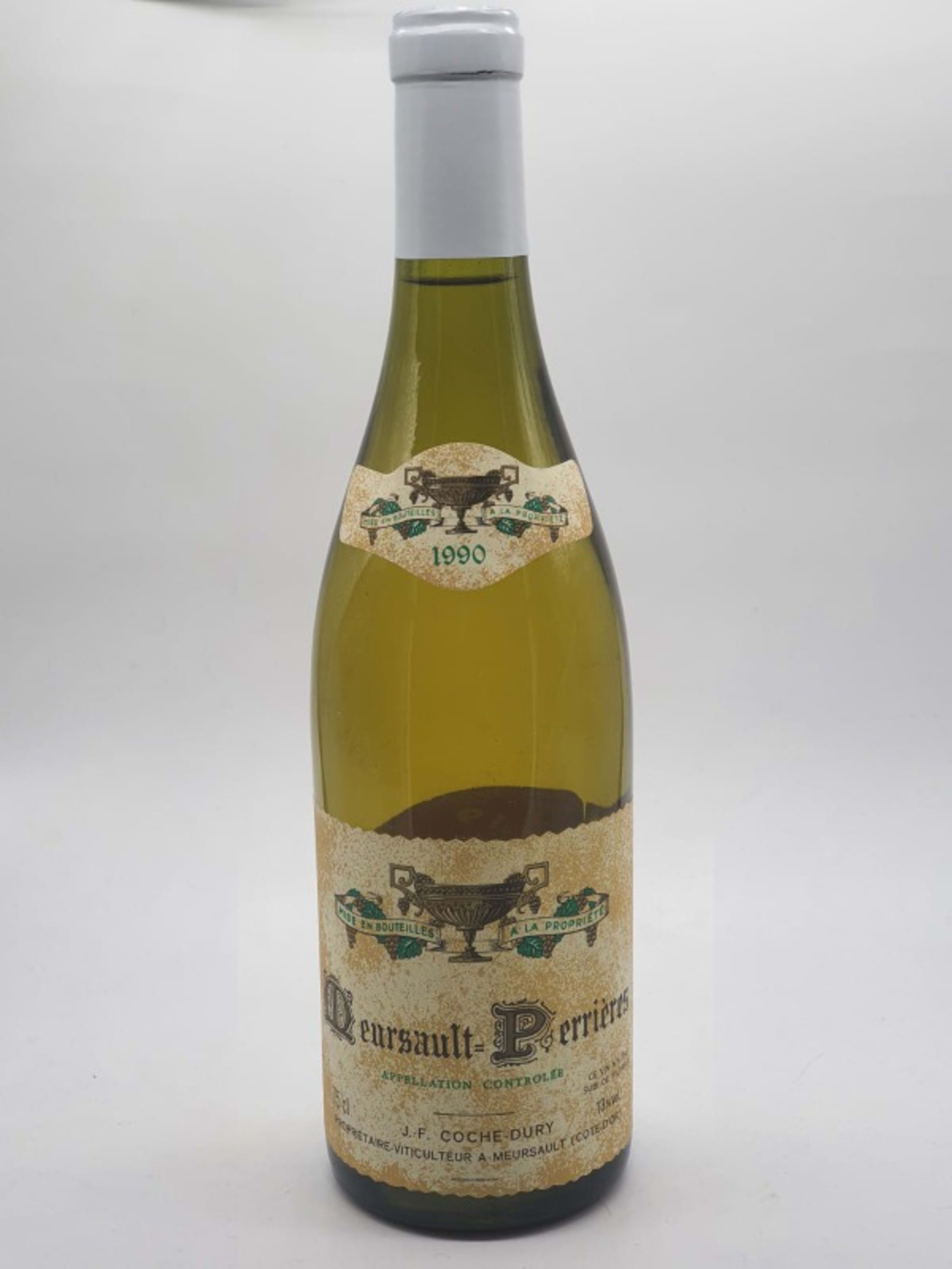 Meursault, Perrières, J.F. Coche Dury, 1990,(Import USA)