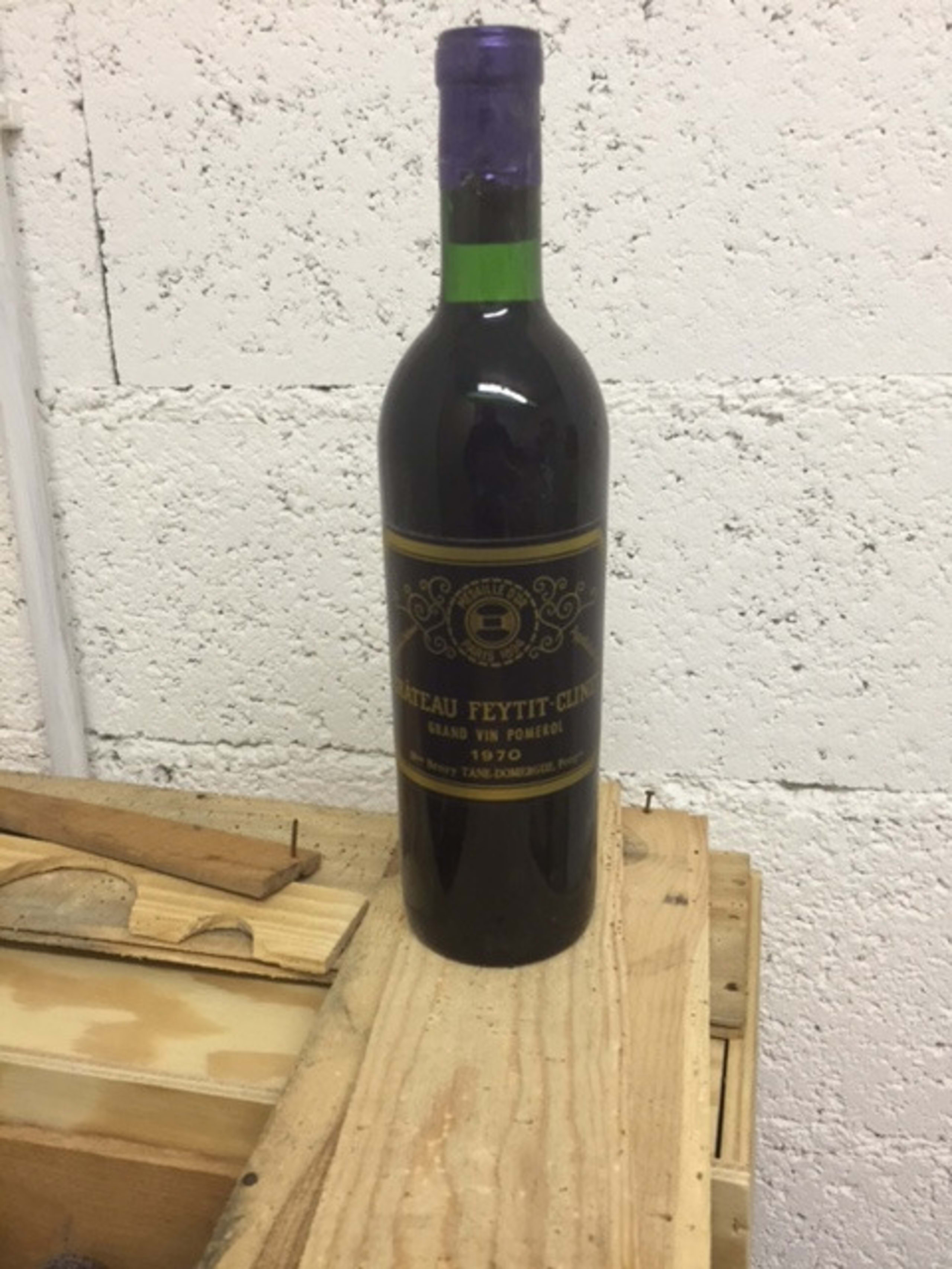 0wc 12 x Ch. Feytit Clinet (Moueix), Pomerol, 1970