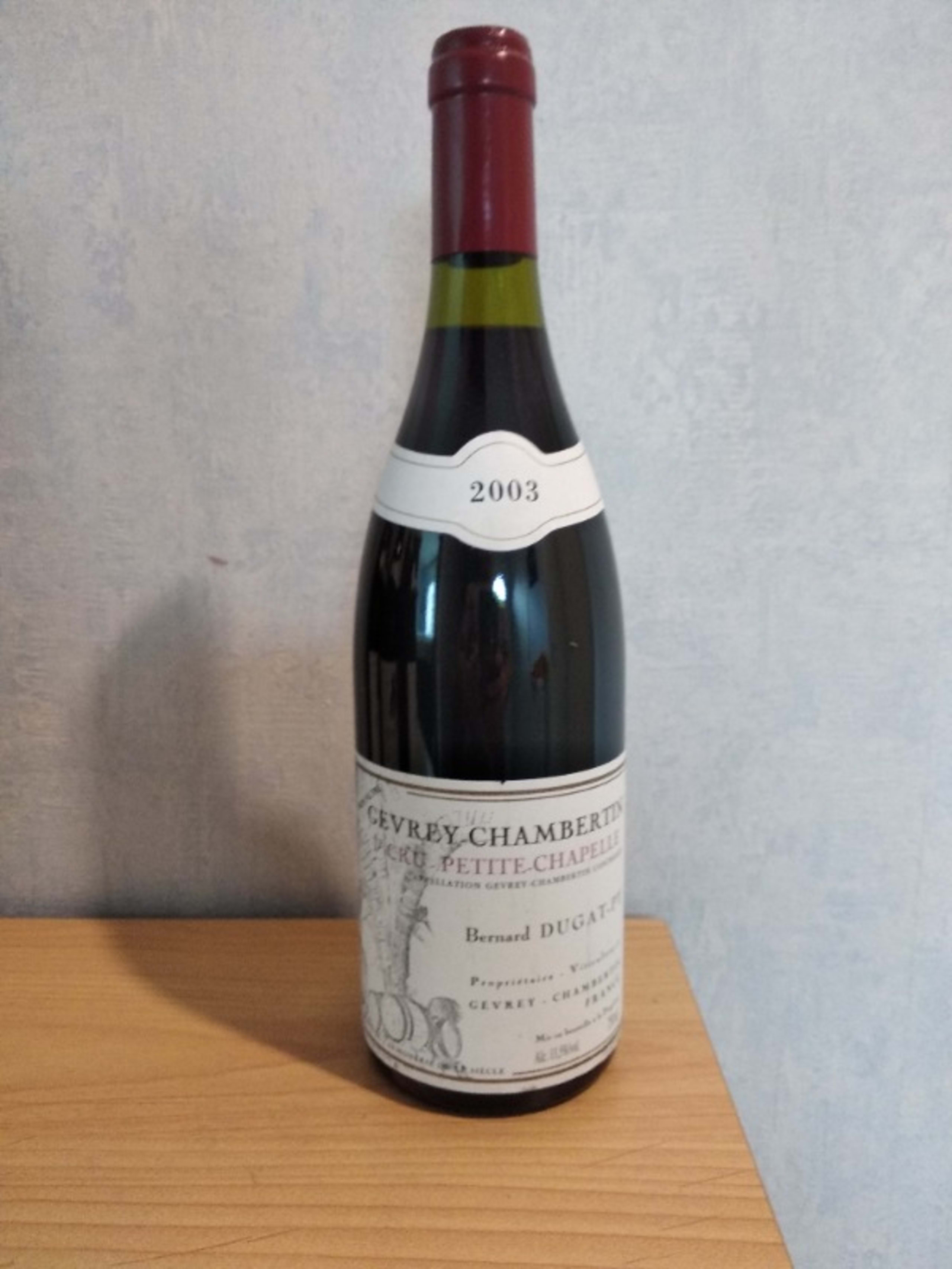Gevrey-Chambertin, 1er Cru Petite Chapelle, Bernard DUGAT-PY, 2013