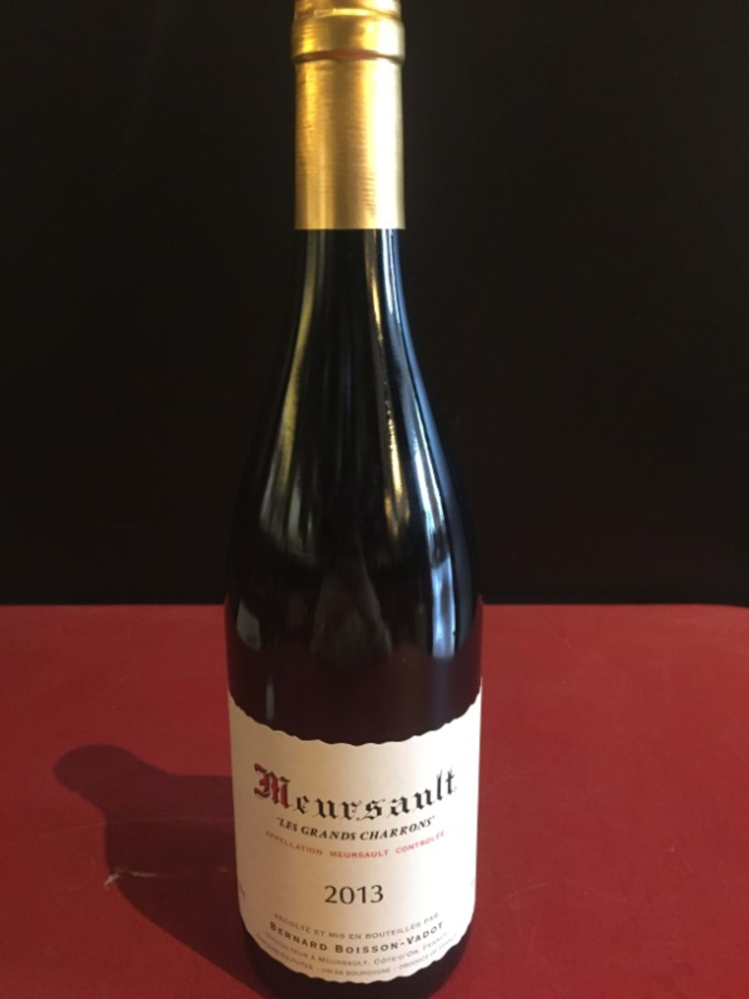 Meursault, Les Grands Charrons, Domaine Bernard Boisson-Vadot, 2013 (recover. VAT récup.)
