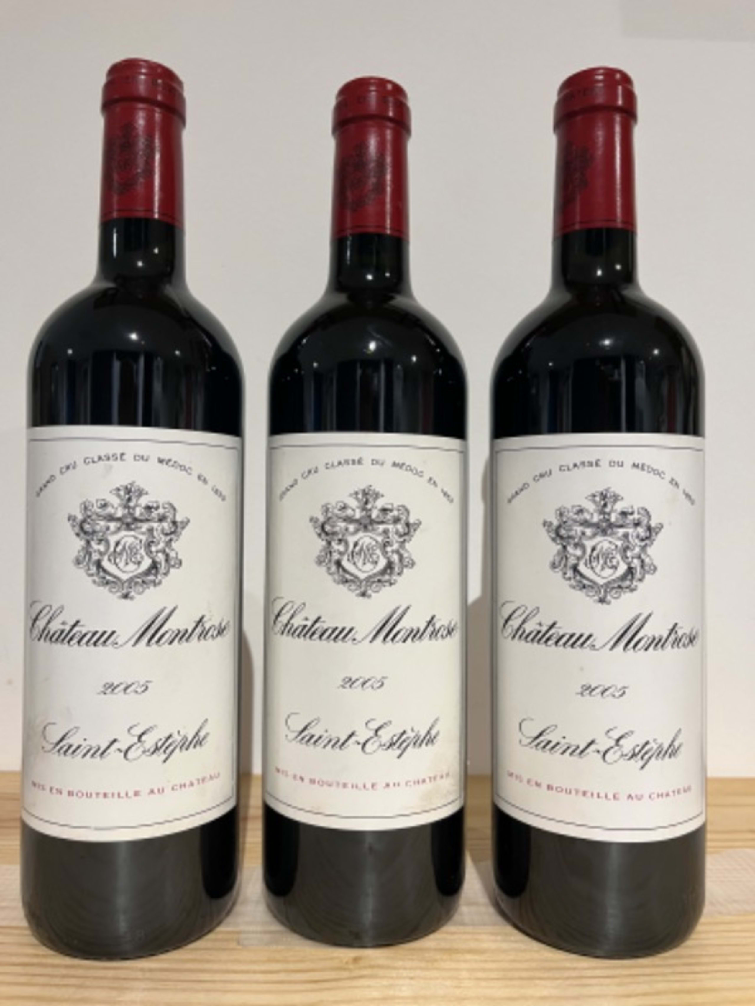 3 x Château Montrose, Saint-Estèphe, 2005