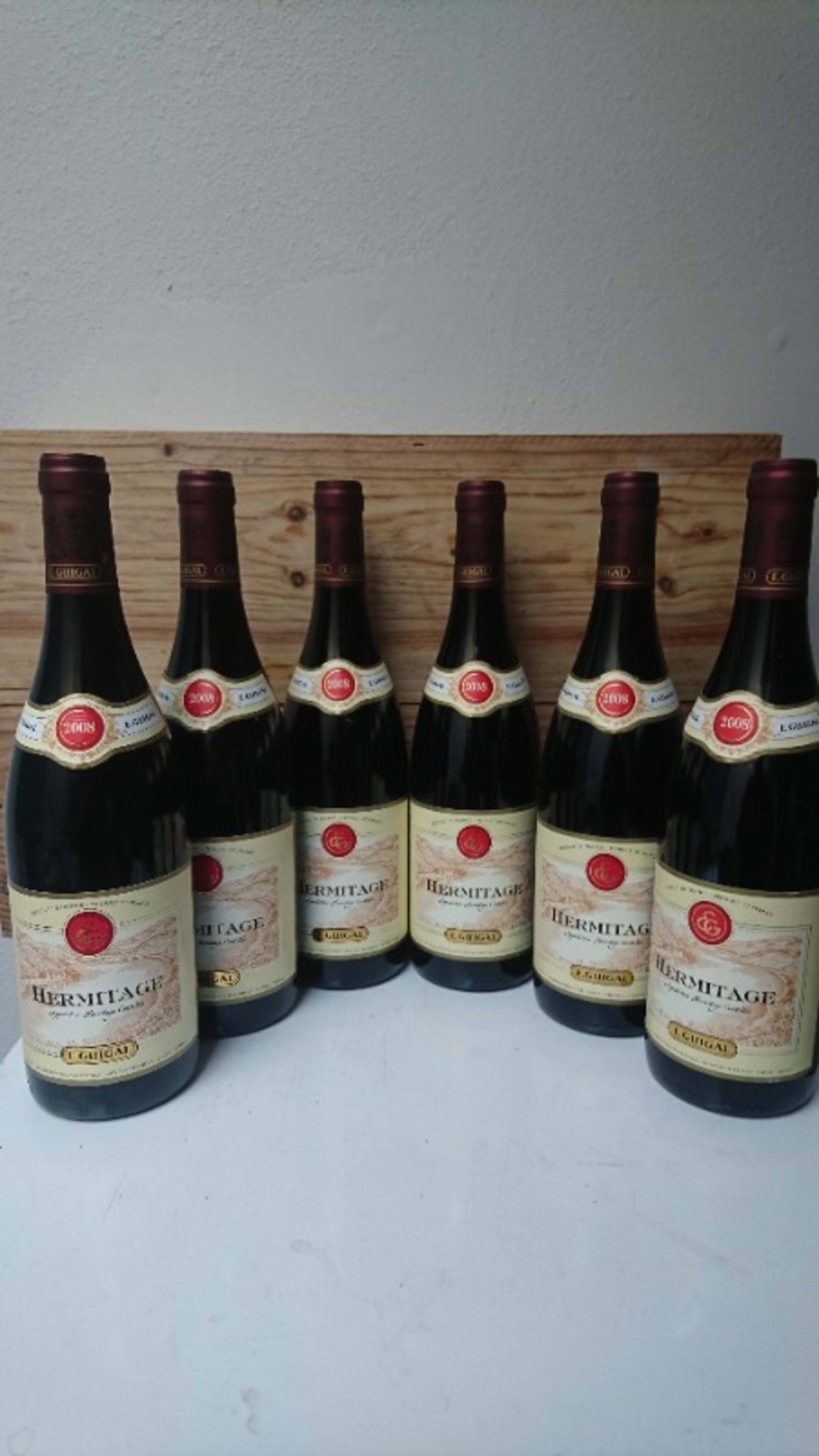 6 x Hermitage, E.Guigal, 2008