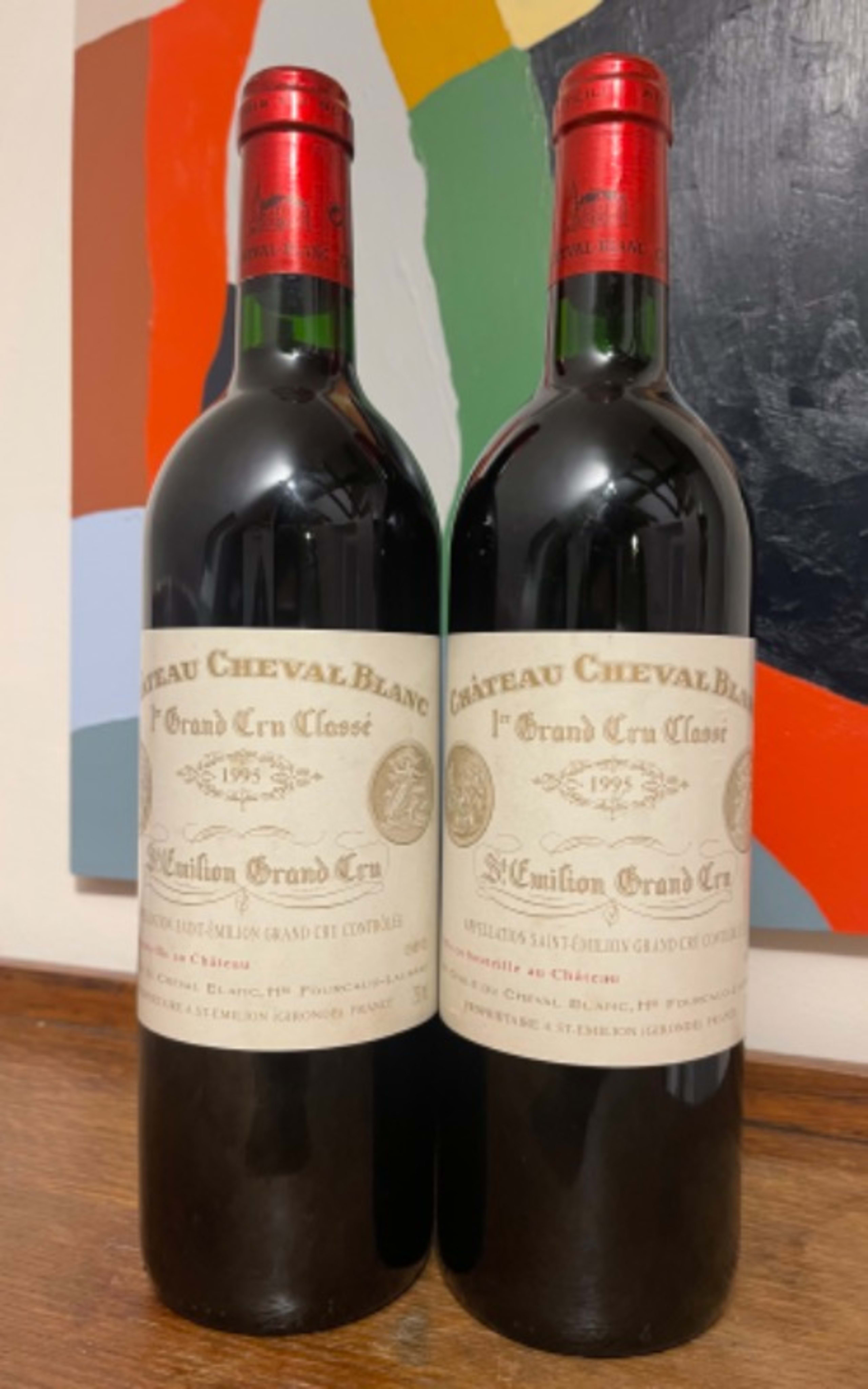 2 x Château Cheval Blanc, Saint-Émilion Grand Cru, 1995