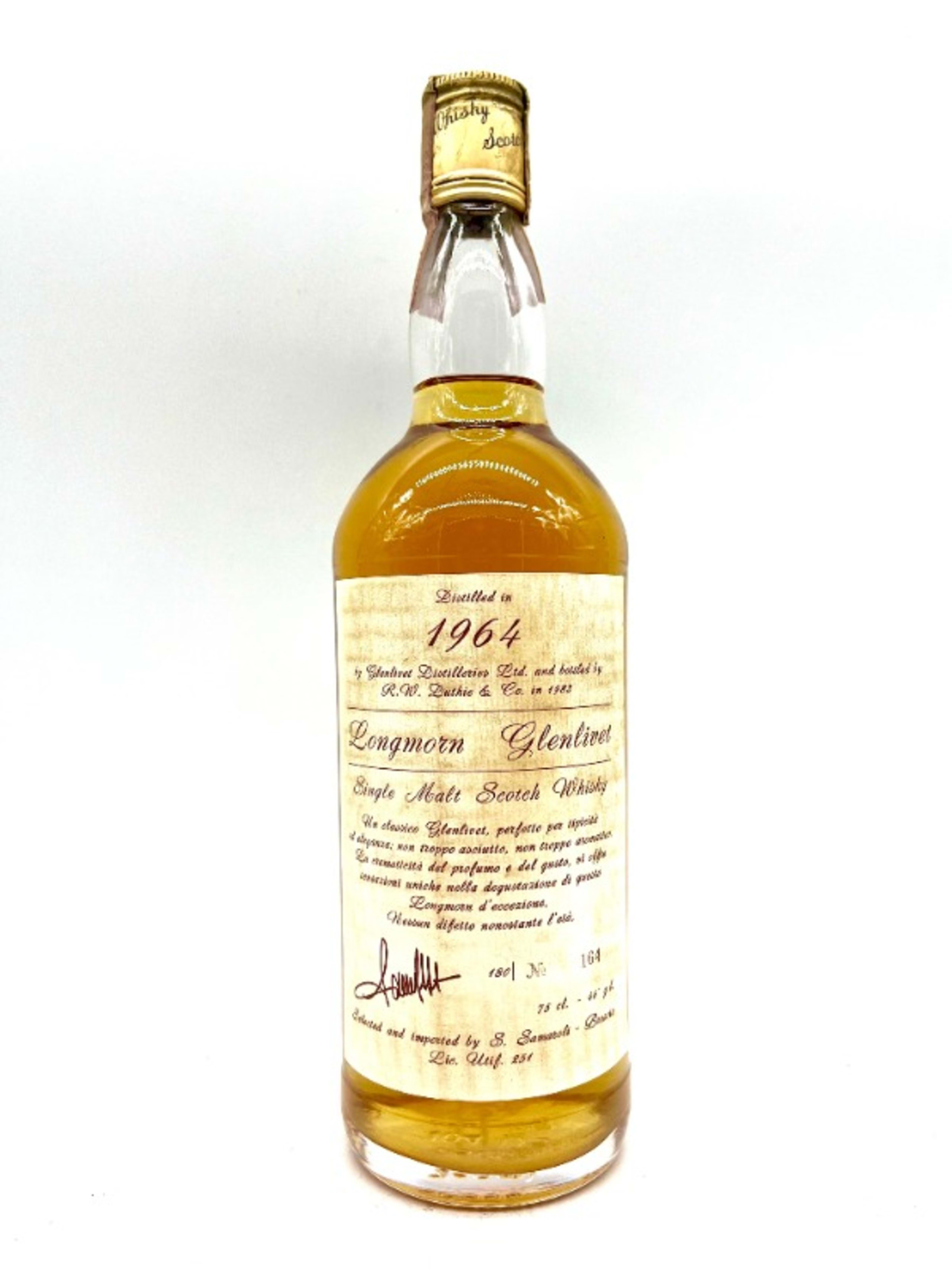 Samaroli Longmorn Glenlivet  Single Malt Scotch Whisky, Whisky, 1964