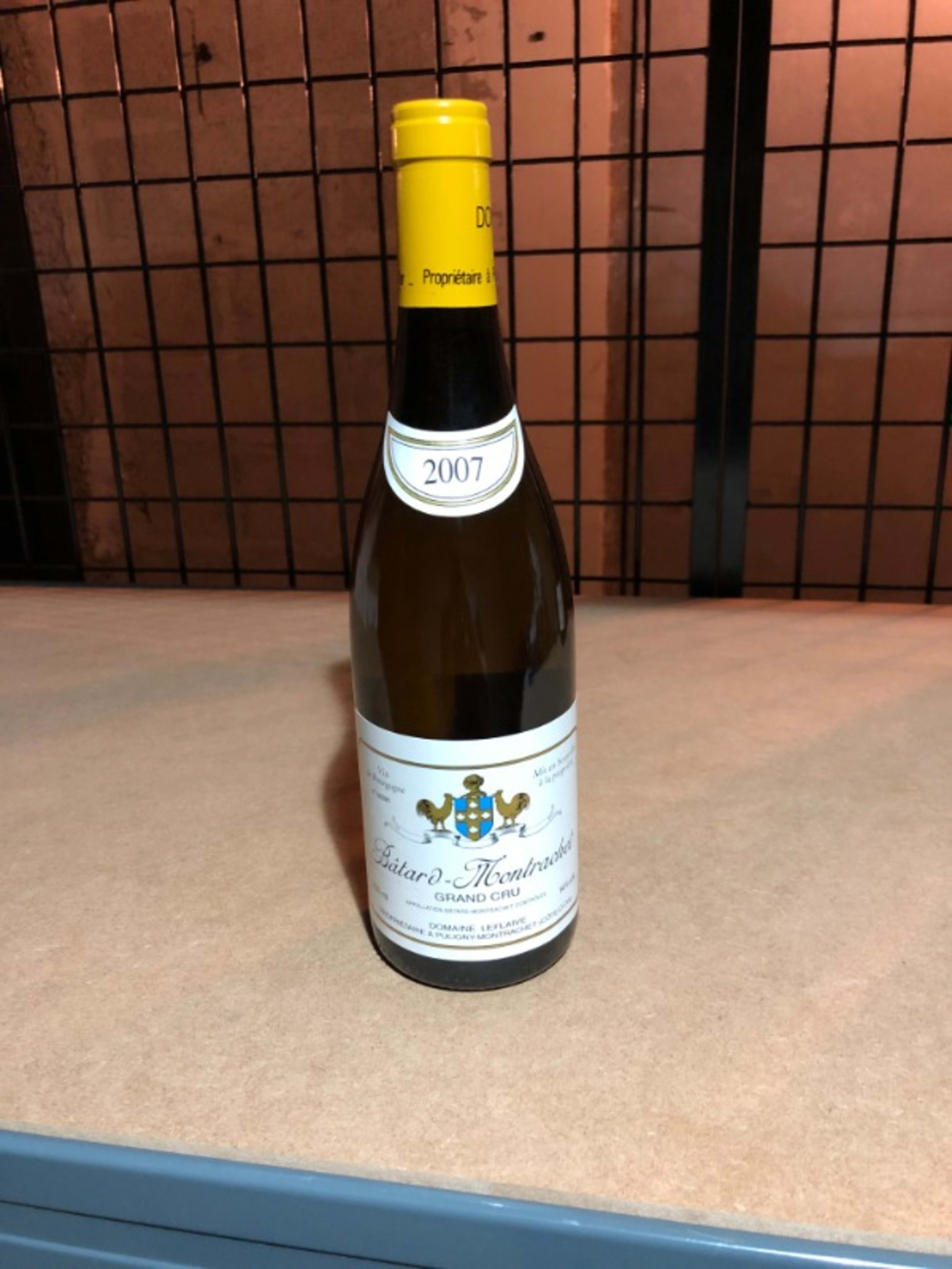 Bâtard-Montrachet, Grand Cru, Domaine Leflaive, 2007