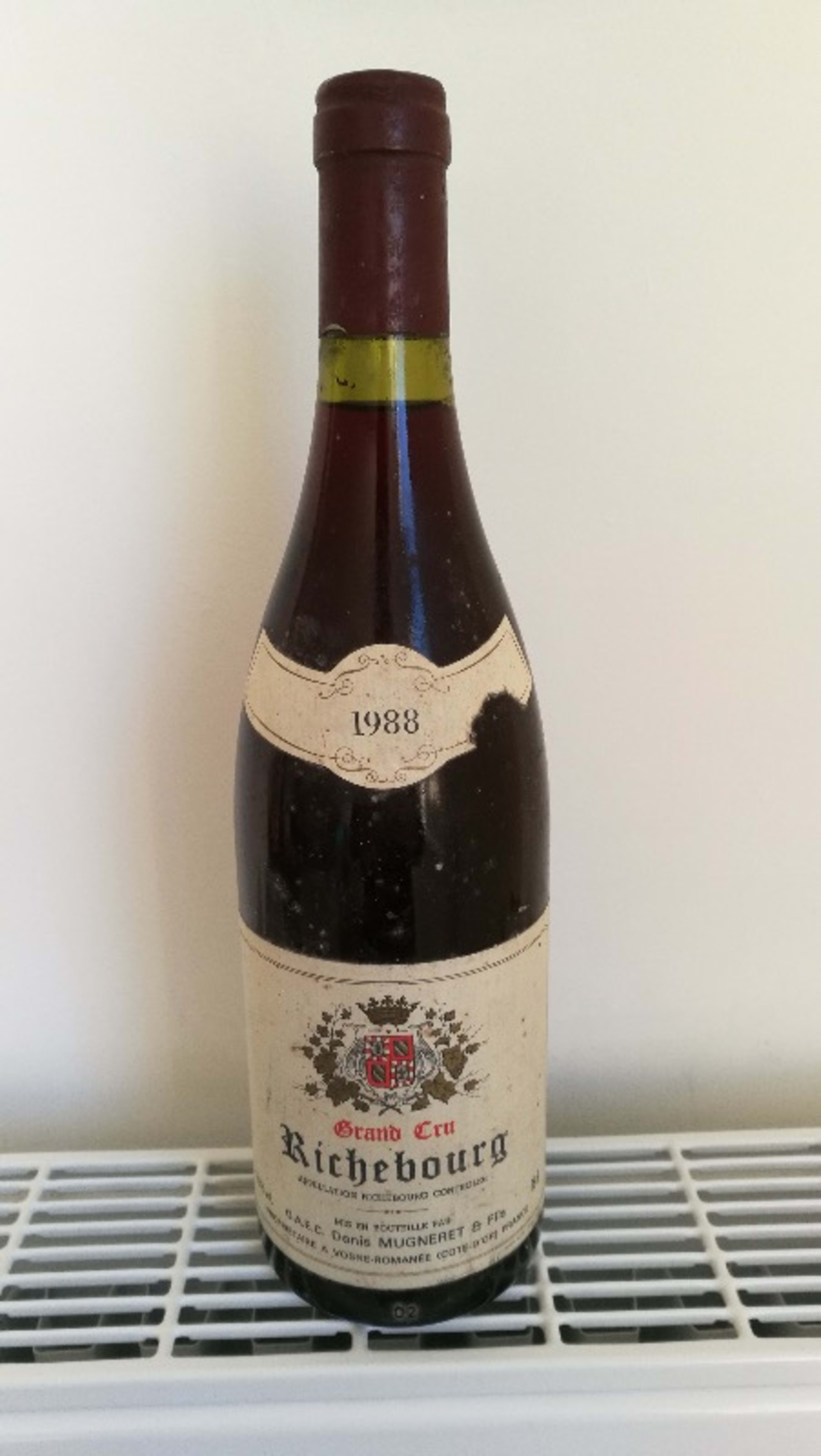 Richebourg, Grand Cru, Denis Mugneret, 1988