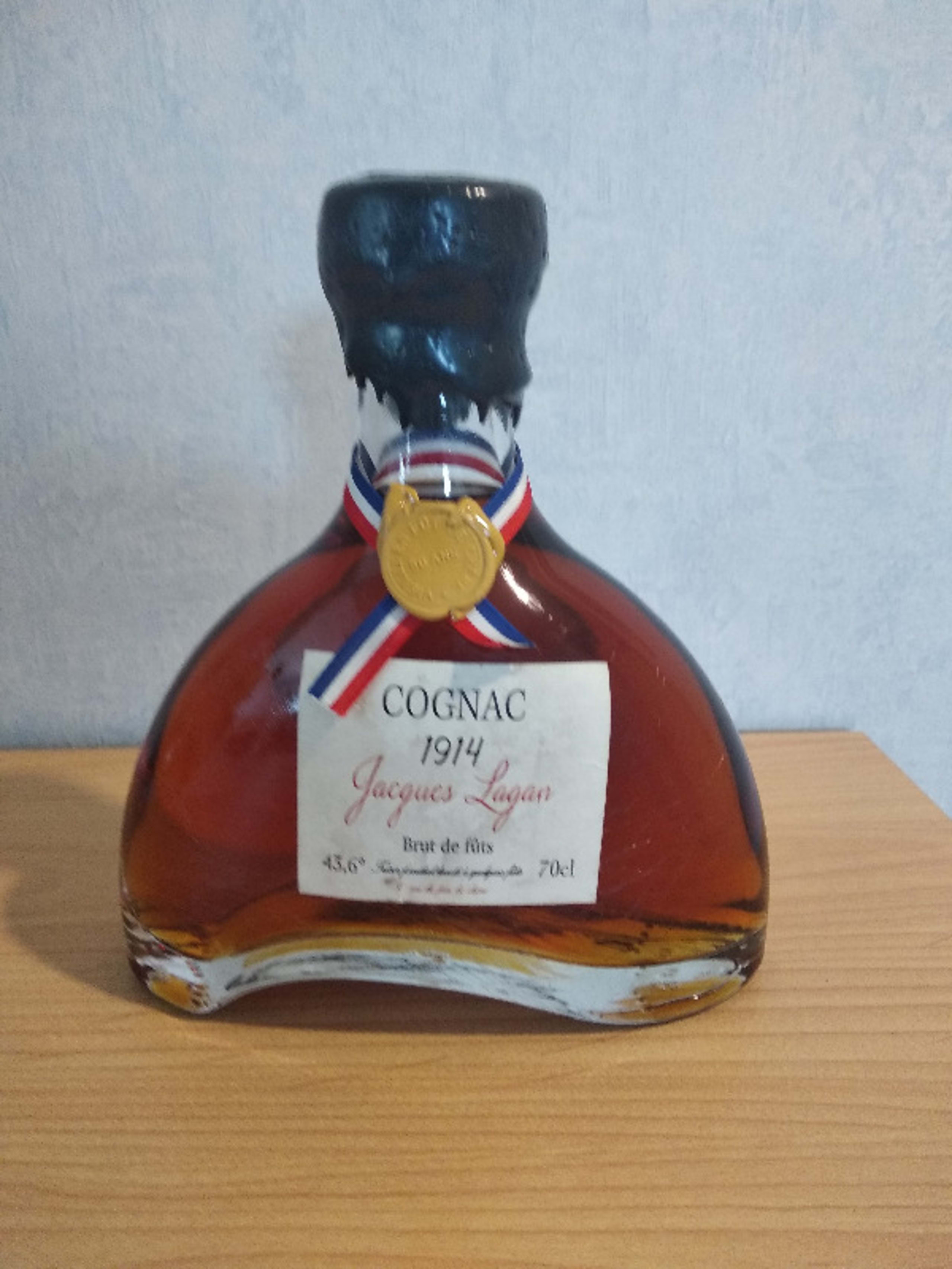 Vieilli 50 ans en fût de chêne, Jacques Lagan, Cognac, 1914
