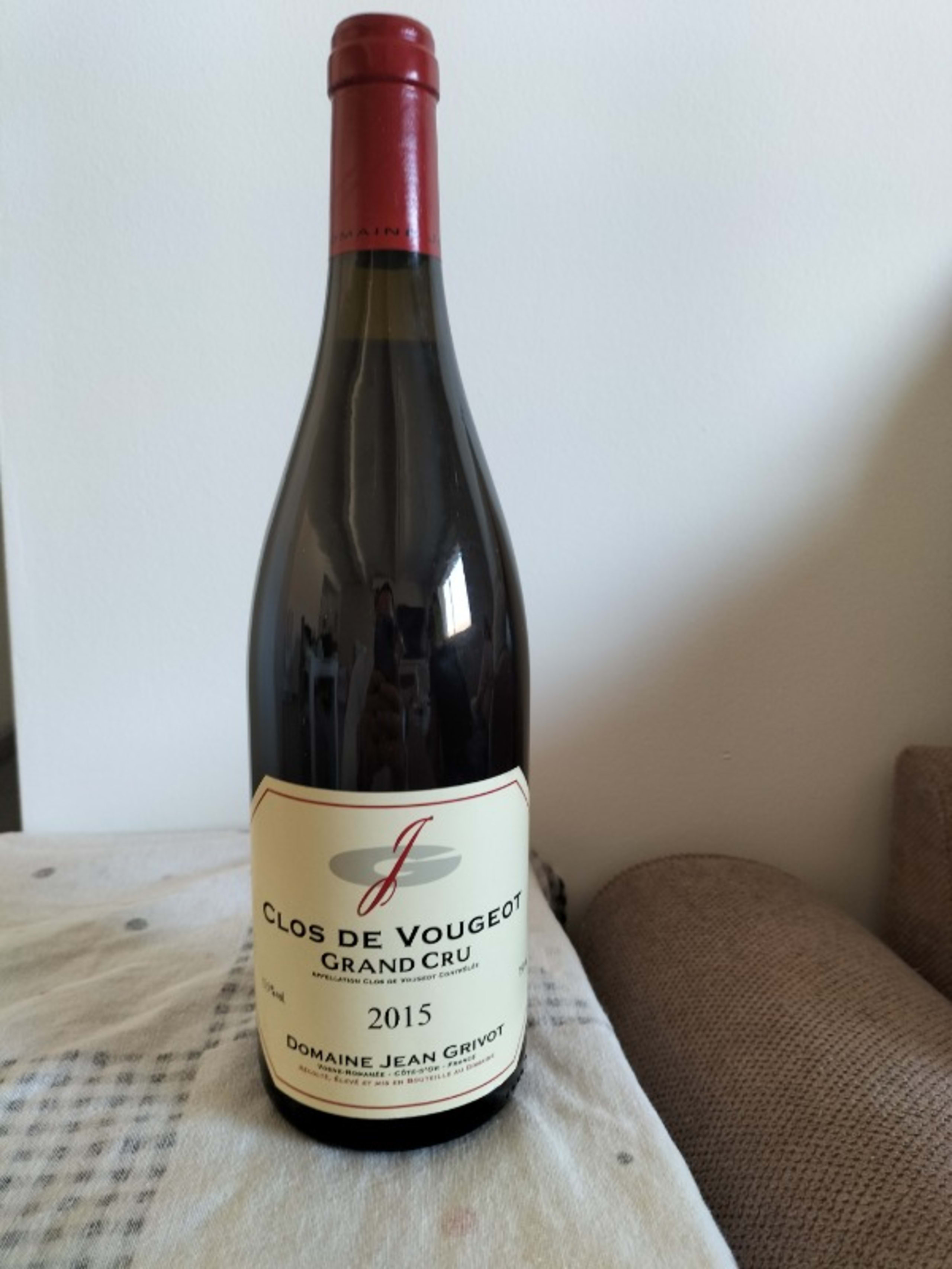 Clos de Vougeot, Domaine Jean Grivot, 2015