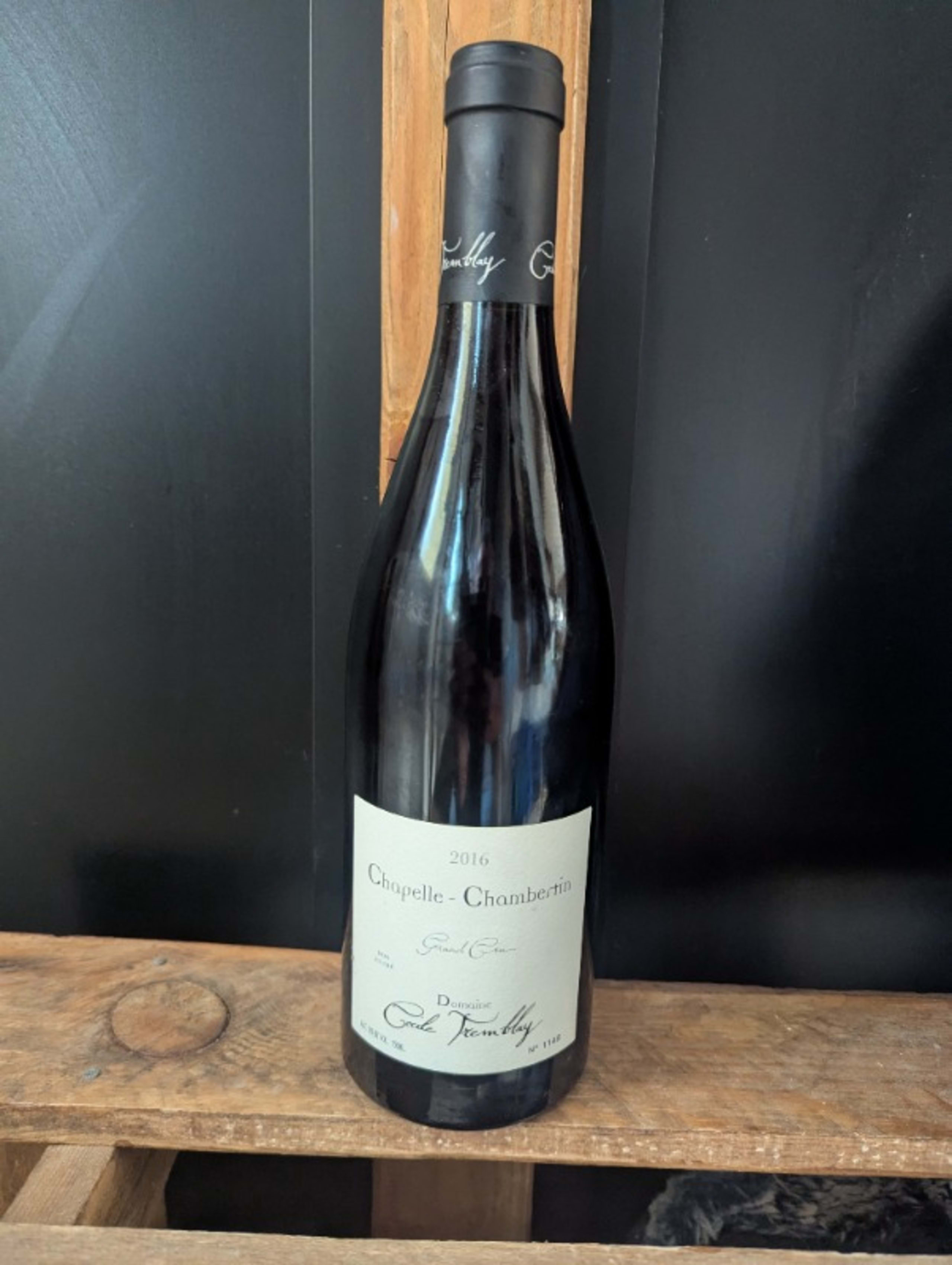 Chapelle-Chambertin, Grand cru, Domaine Cécile Tremblay, 2016