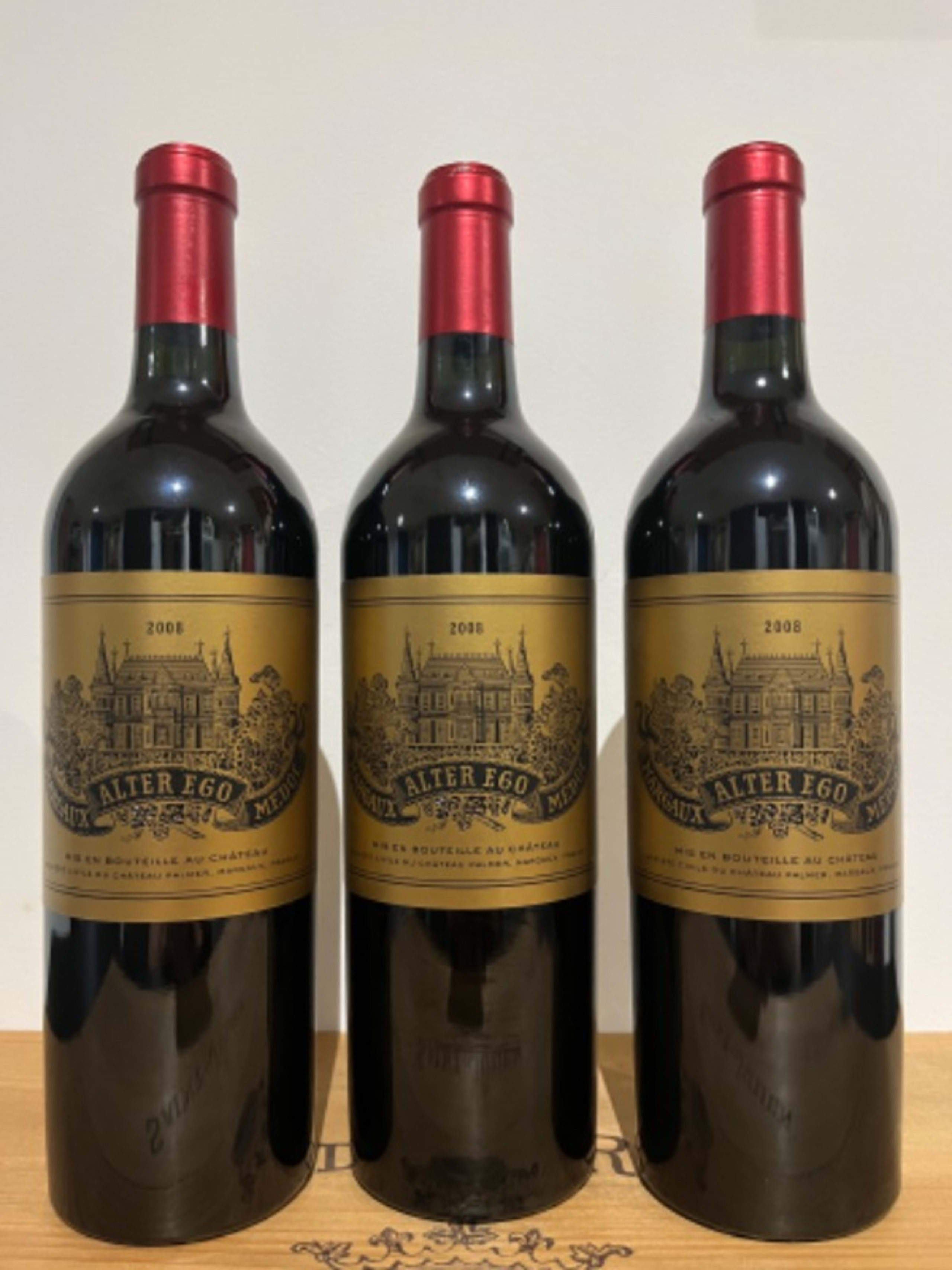 3 x Alter Ego, Château Palmer, Margaux, 2008