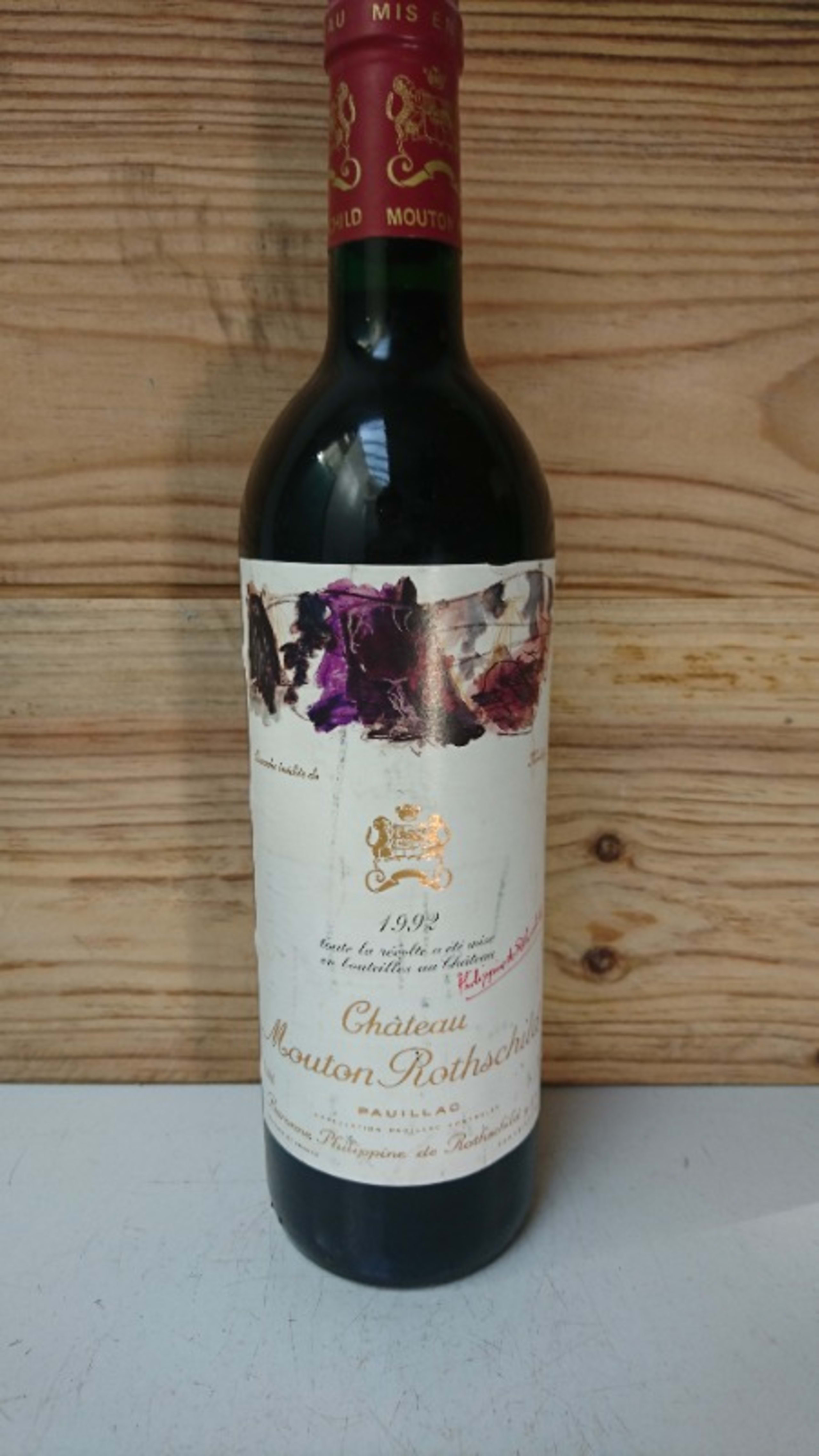 Château Mouton Rothschild, Pauillac, 1992