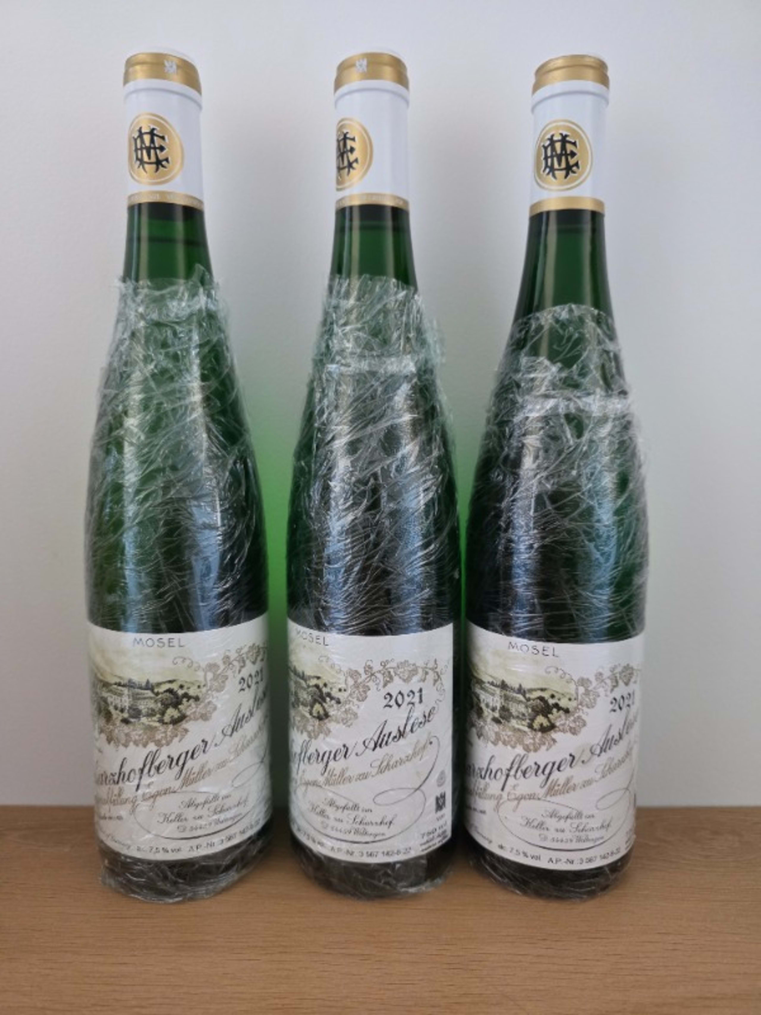 3 x Auslese, Egon Muller, Alsace Riesling, 2021