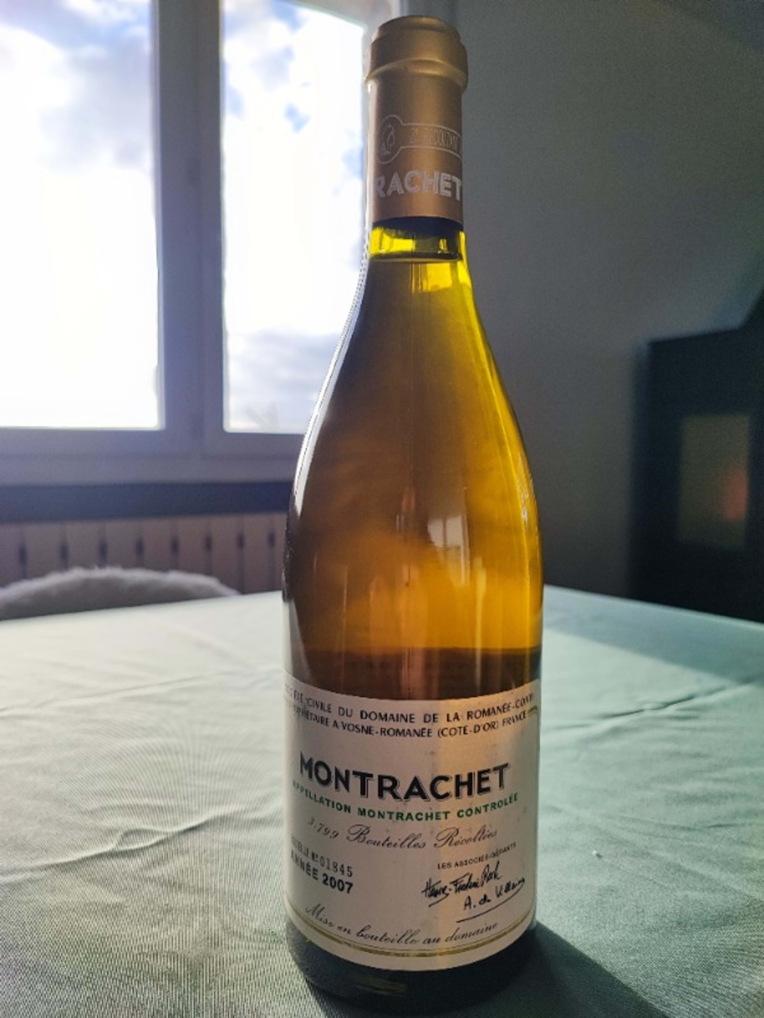 Montrachet, Domaine de la Romanée Conti, 2007