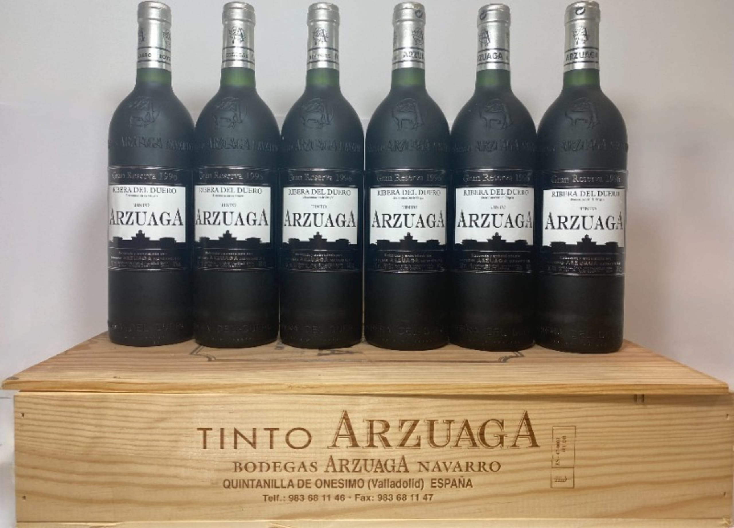 CBO/OWC 6 x Gran Reserva, Arzuaga, Ribera del Duero, 1996
