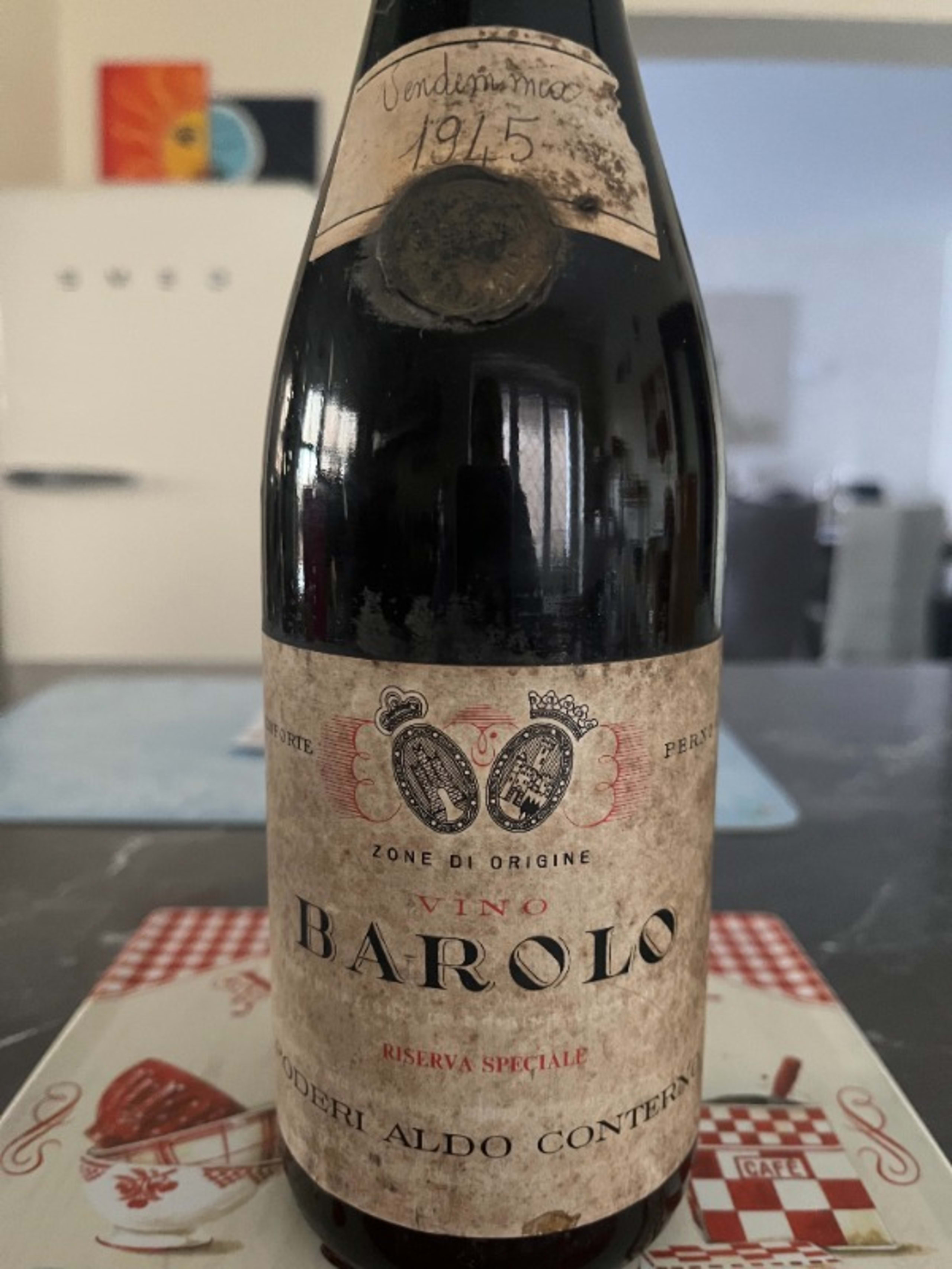 Riserva Speciale, Barolo Poderi Aldo Conterno,1945