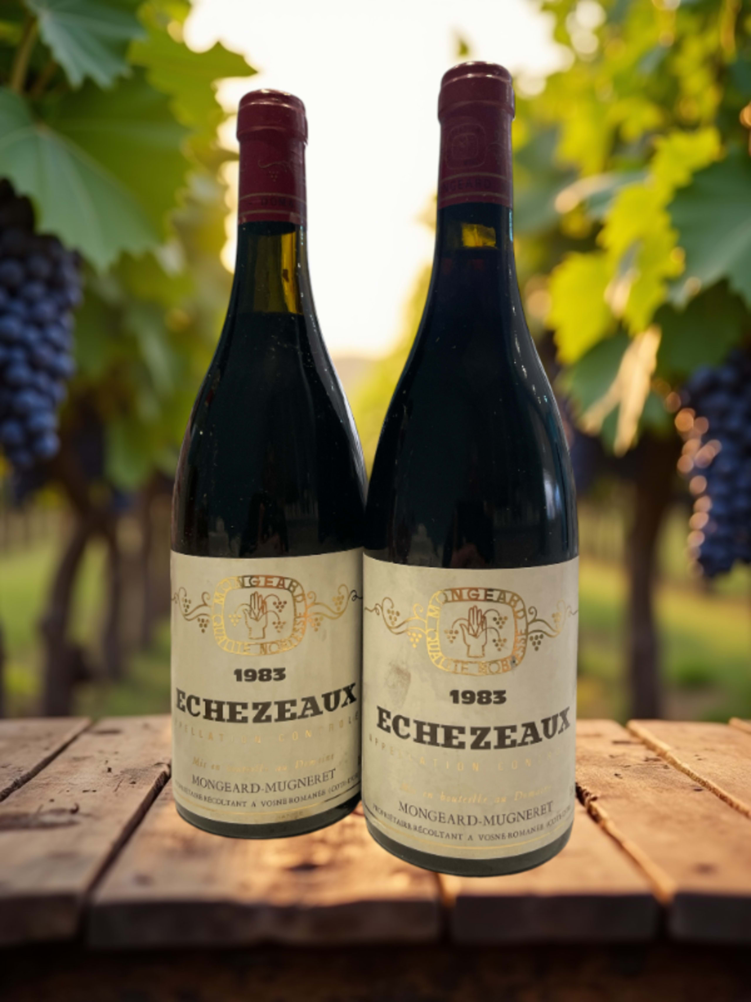 2 x Echézeaux, Domaine Mongeard  Mugneret, 1983