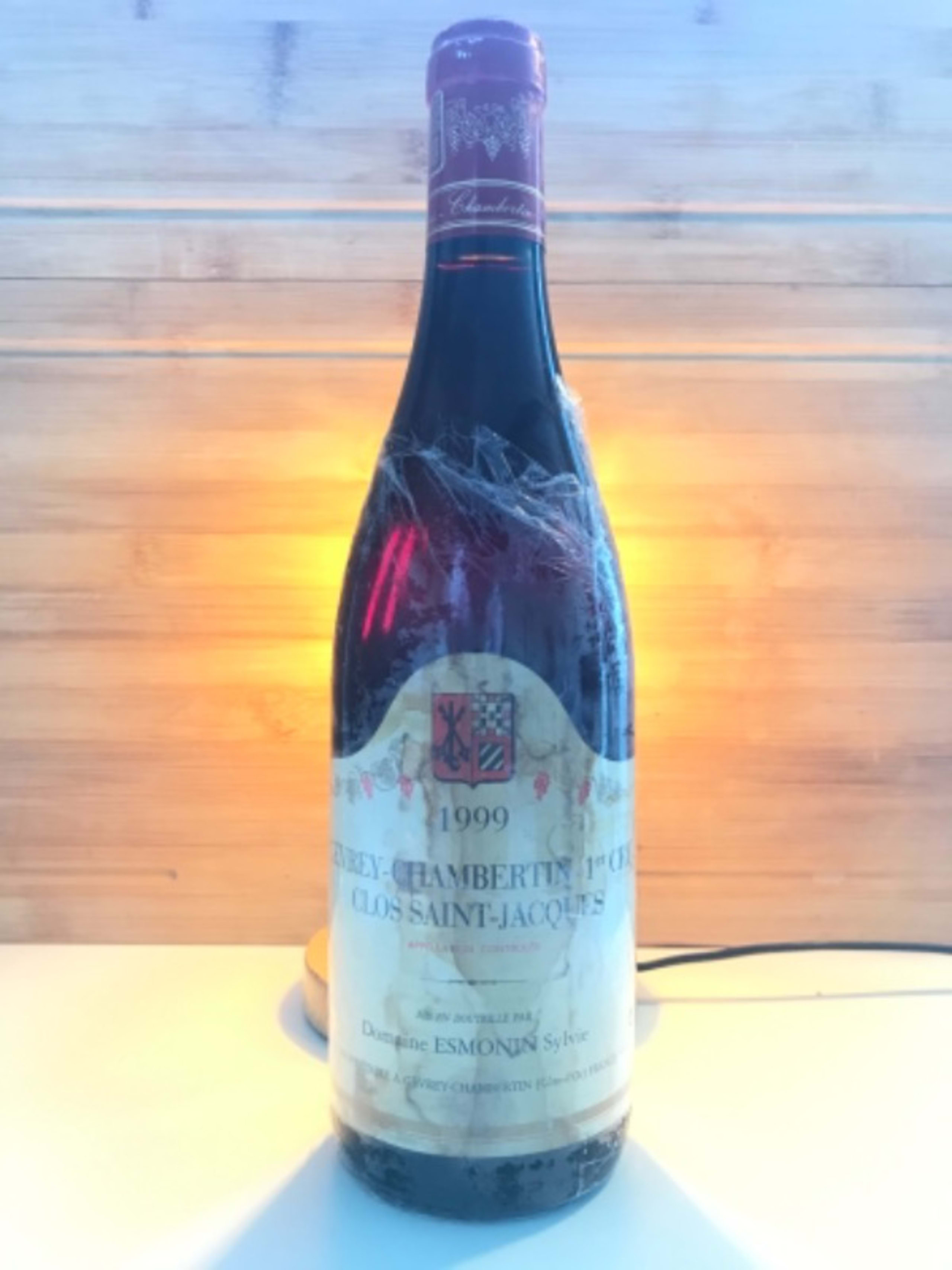 Gevrey-Chambertin, 1er cru Clos Saint-Jacques, Sylvie Esmonin, 1999