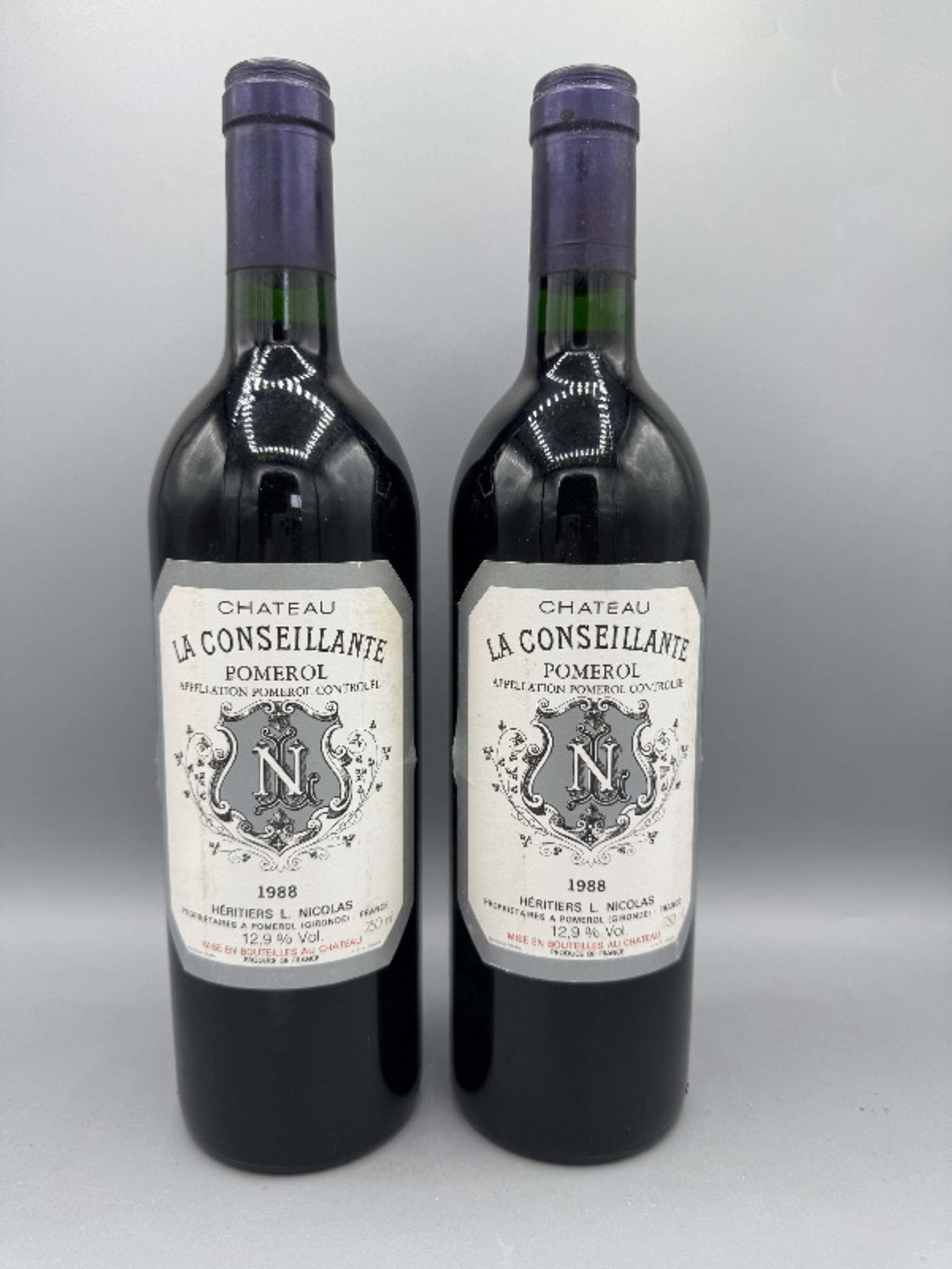 2 x Château la Conseillante, Pomerol, 1988