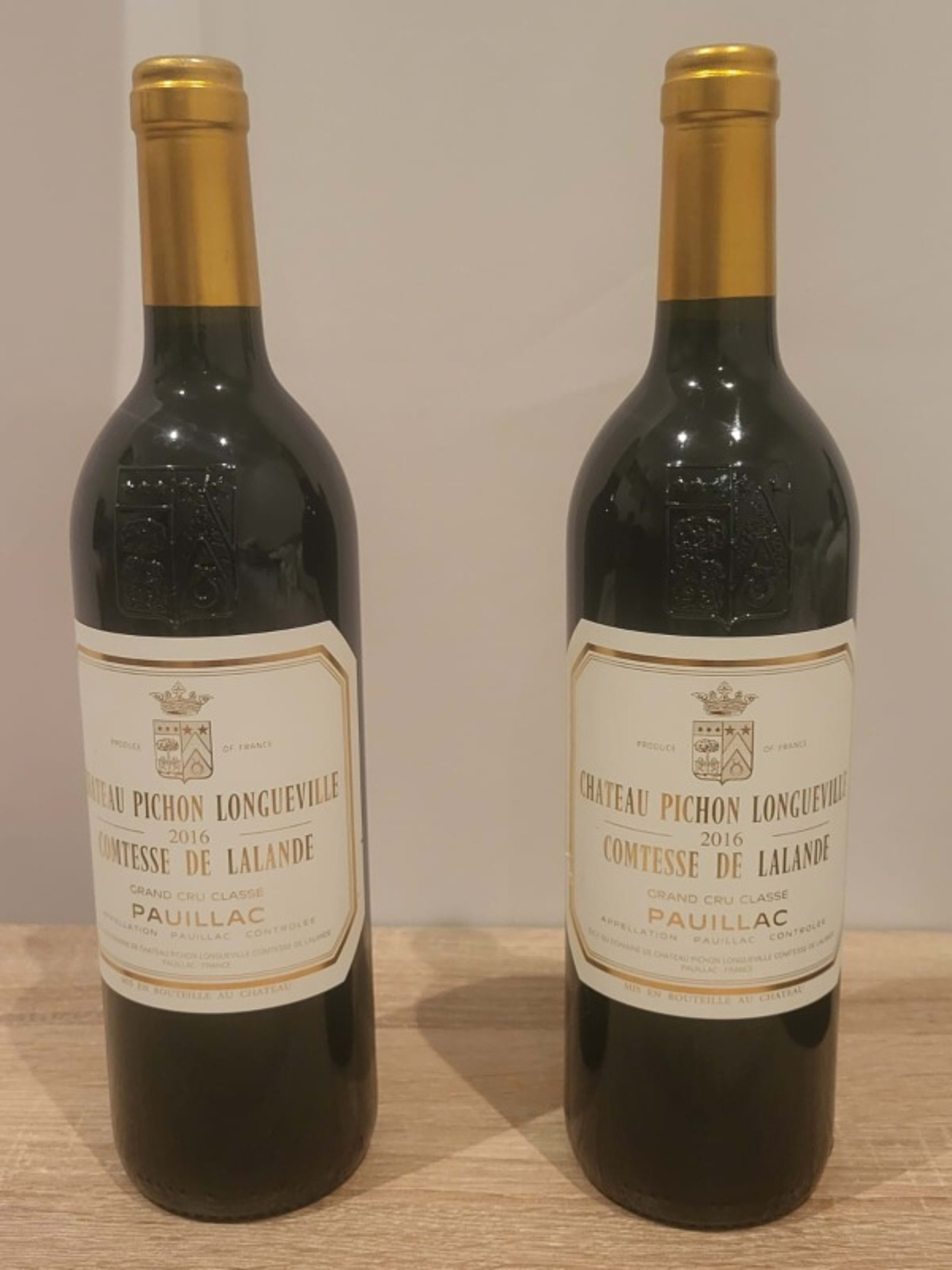2 x Comtesse de Lalande, Château Pichon Longueville, Pauillac, 2016