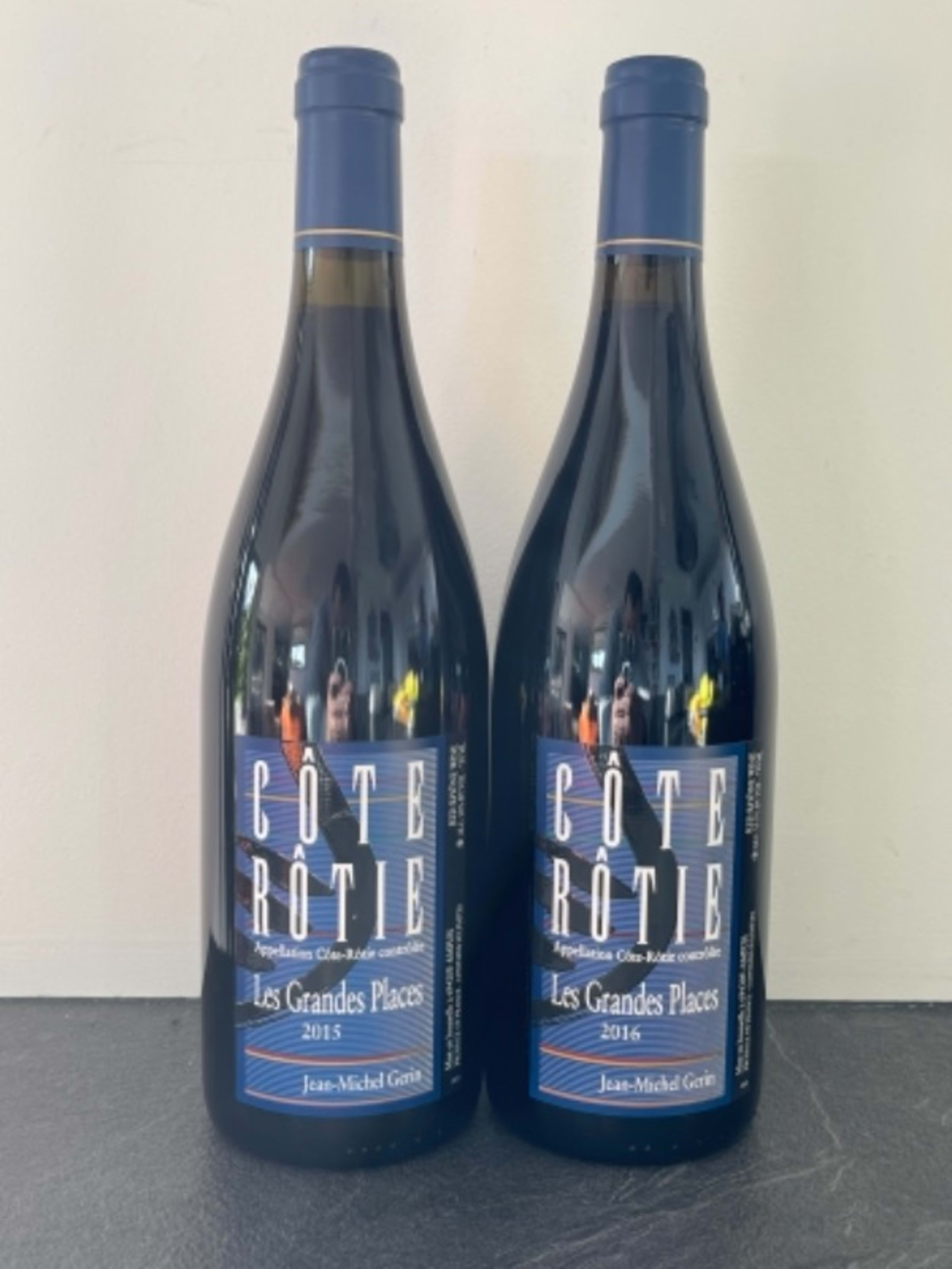 2 x Côte-Rôtie, Les grandes place 2015/2016, Gerin