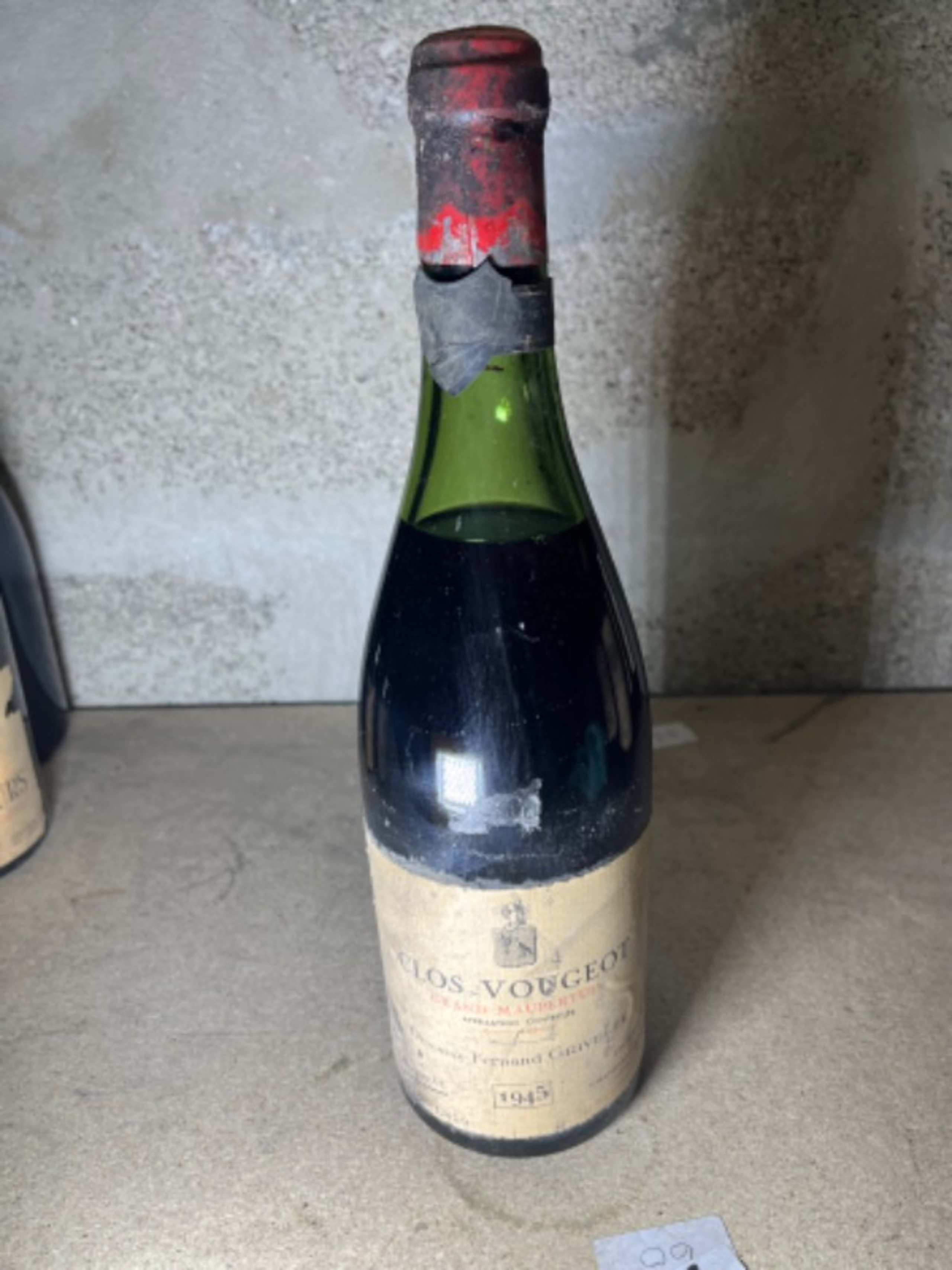 Clos de Vougeot, Grand Maupertuis réserve, Domaine Grivelet, 1945